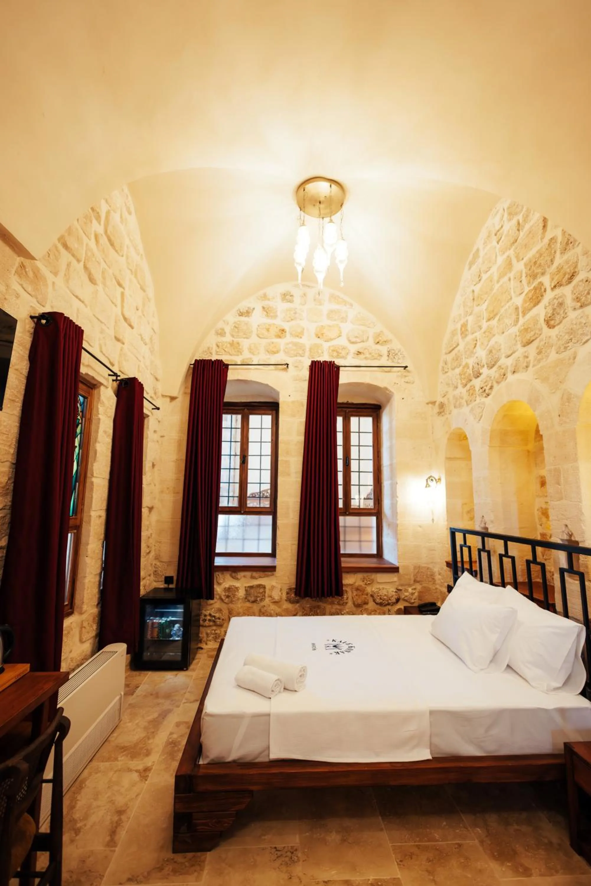 Bed in Kale Konak Hotel