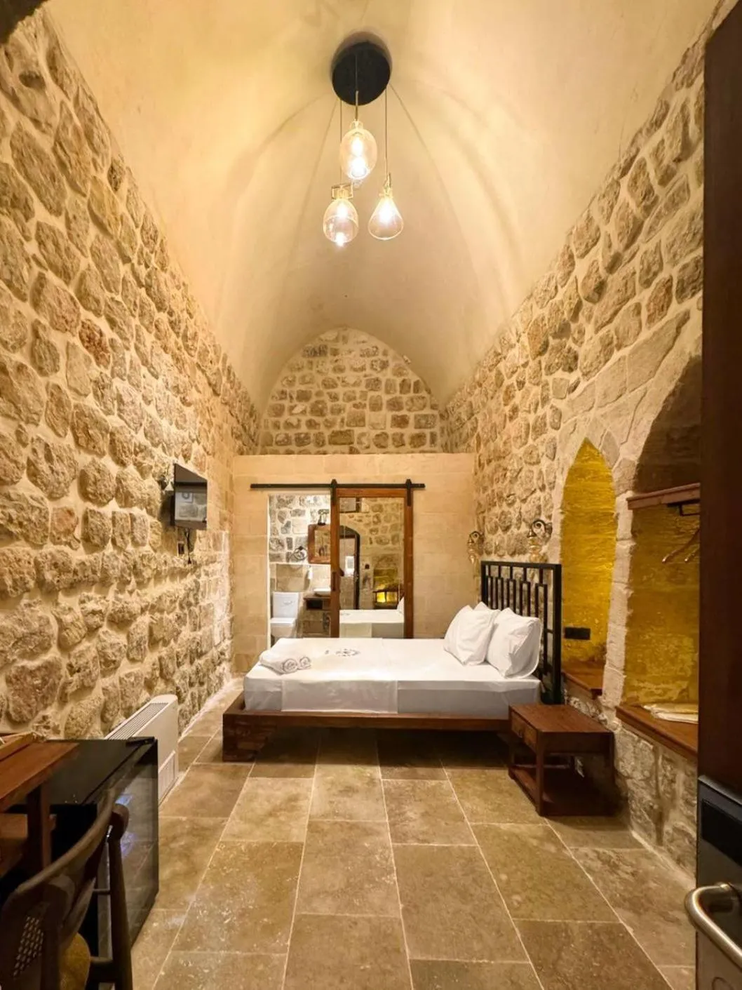Bed in Kale Konak Hotel
