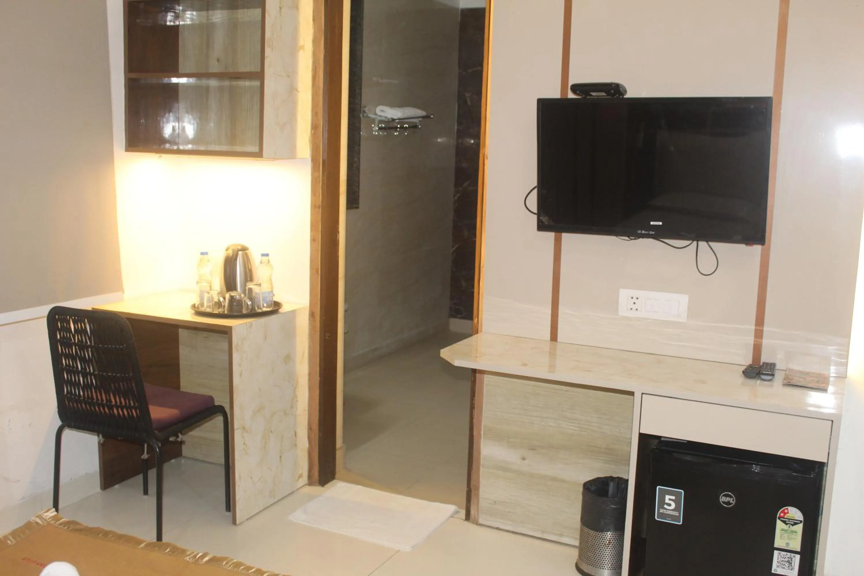 Decorative detail in Flourish Stay Saket near Max Hospital