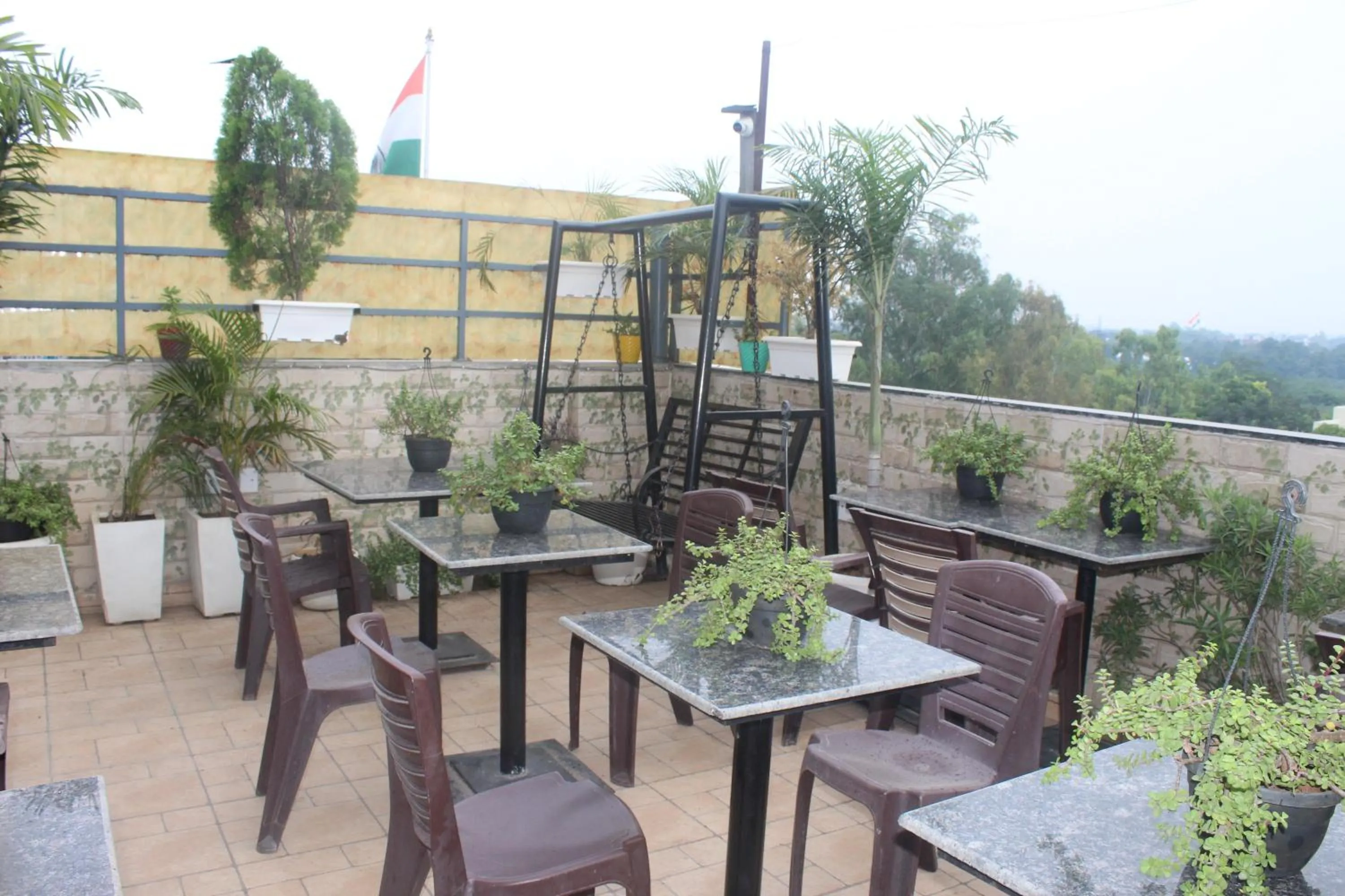 Balcony/Terrace in Flourish Stay Saket near Max Hospital