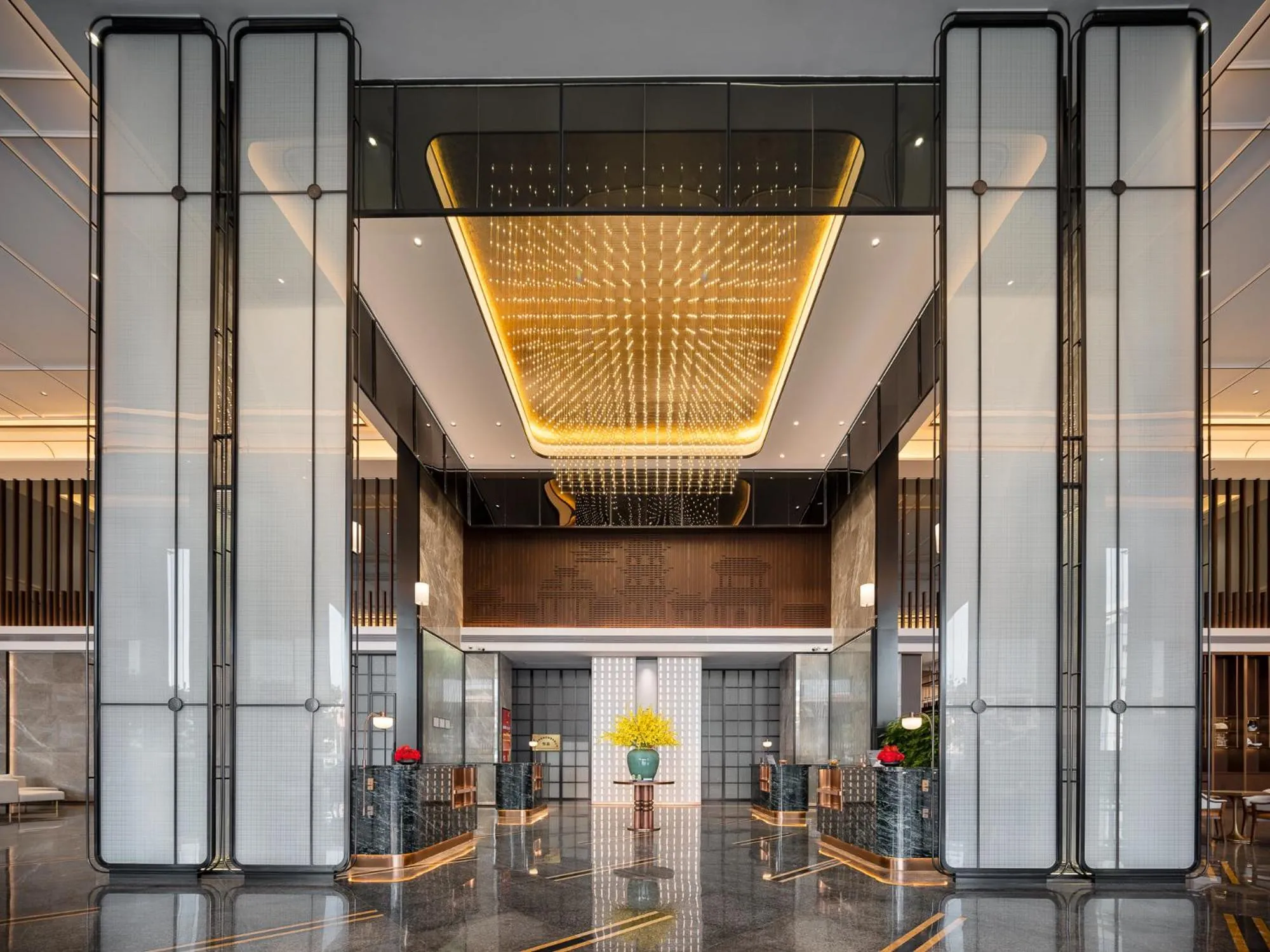 Decorative detail in SINOKAI International Hotel