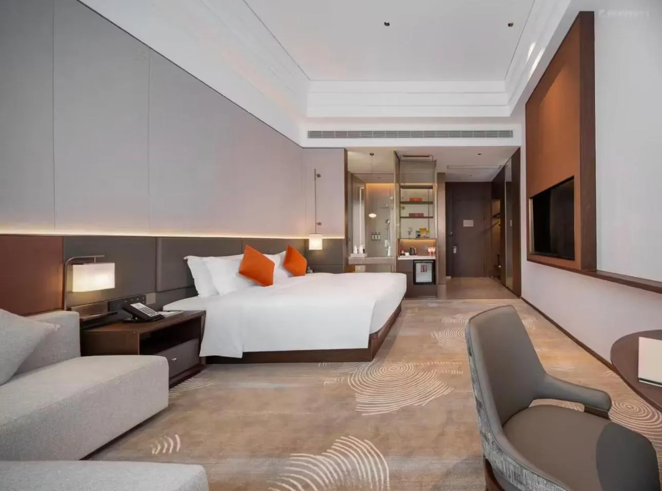 Bed in SINOKAI International Hotel