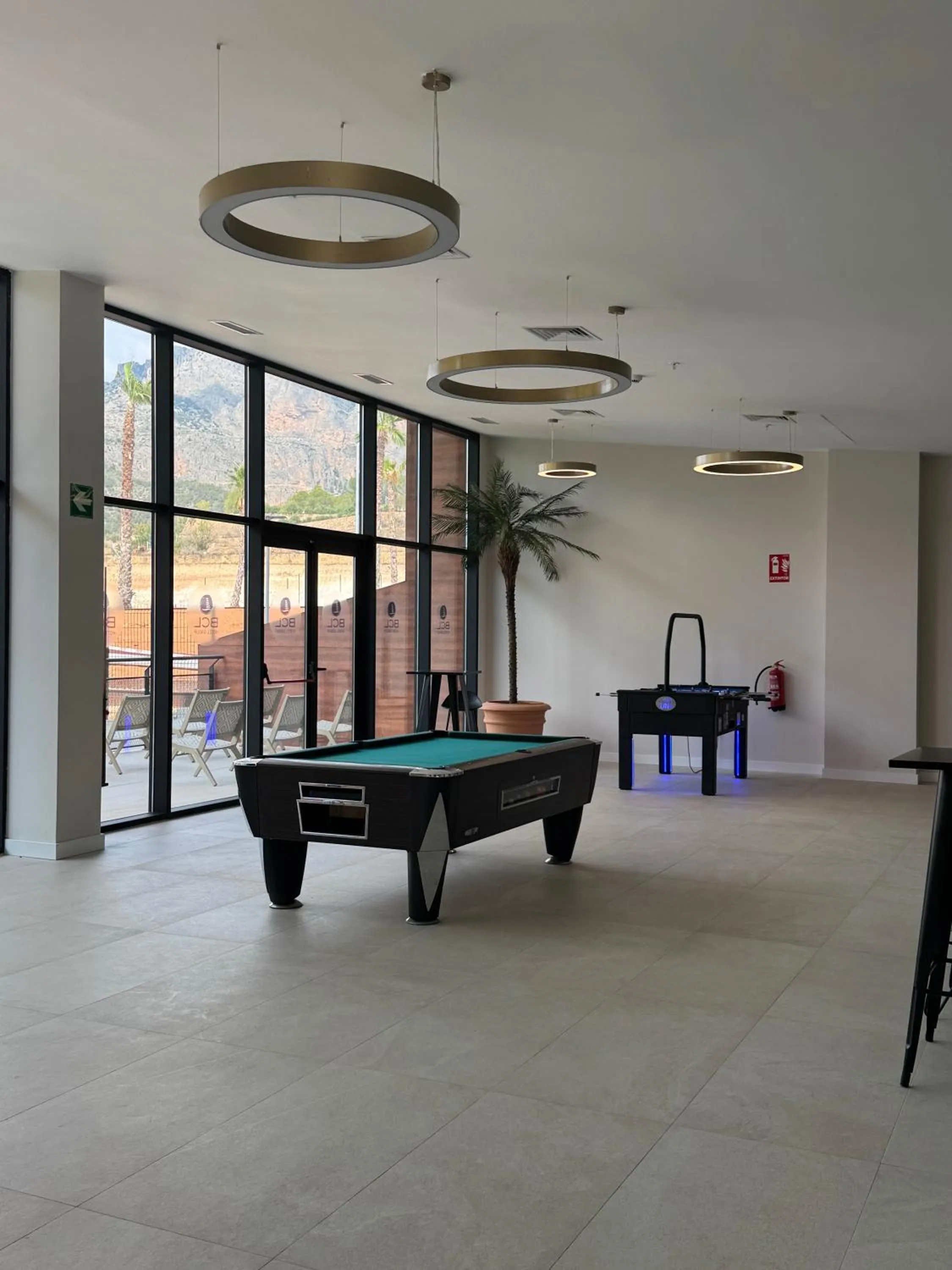 Game Room in Hotel BCL Podium La Nucia