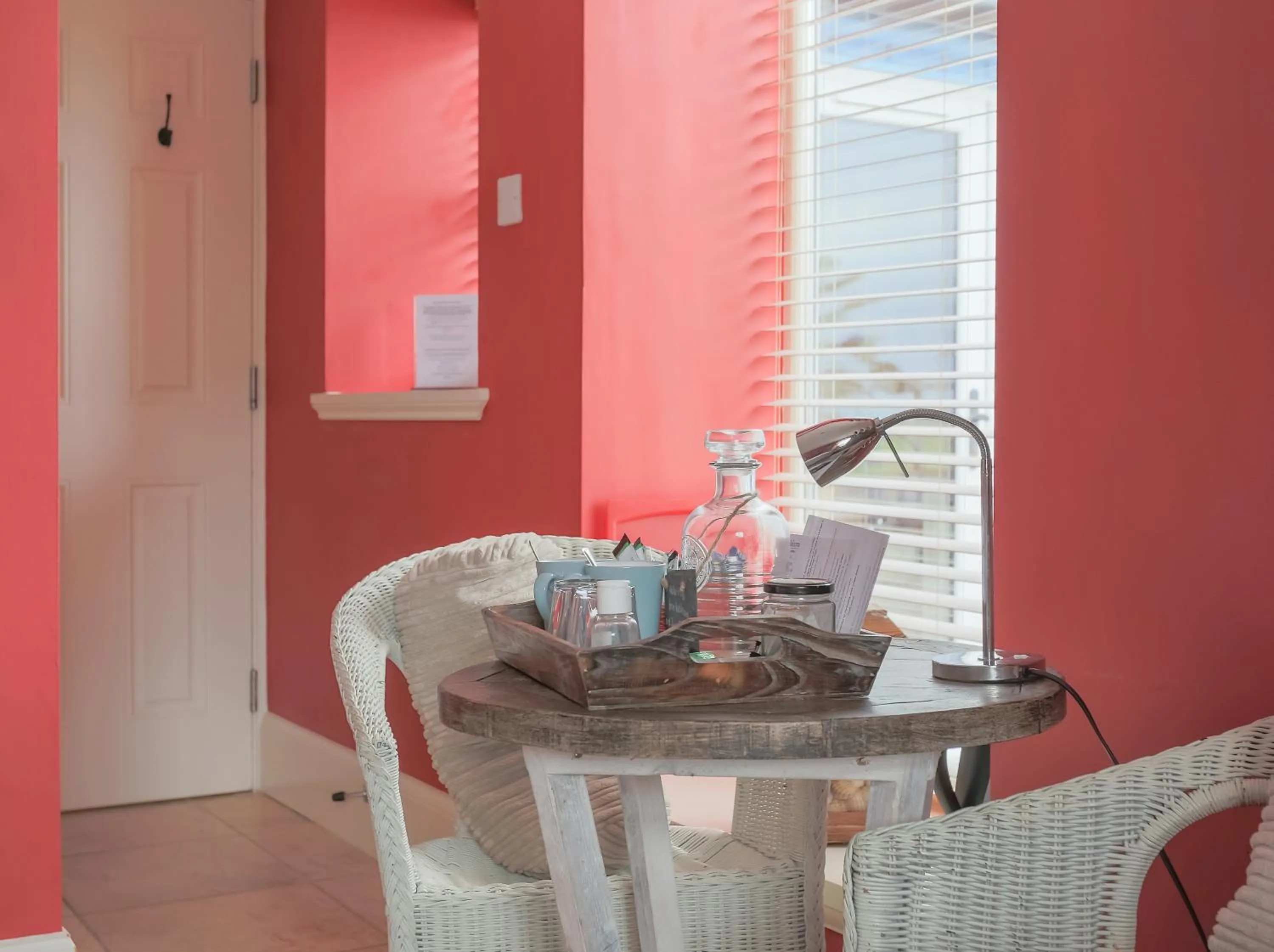 Seating area in Point Farm