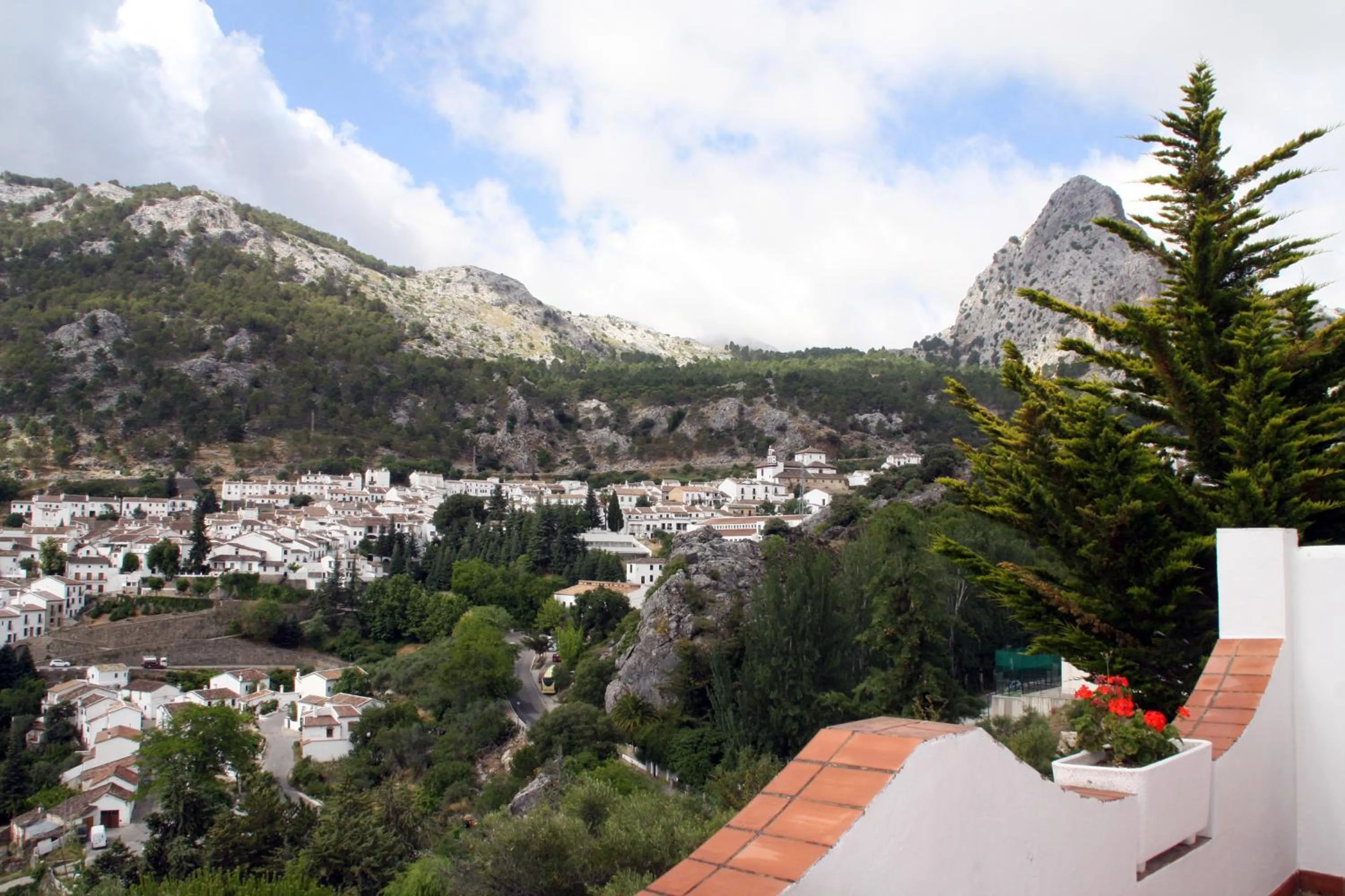 Balcony/Terrace in Villa Turística de Grazalema