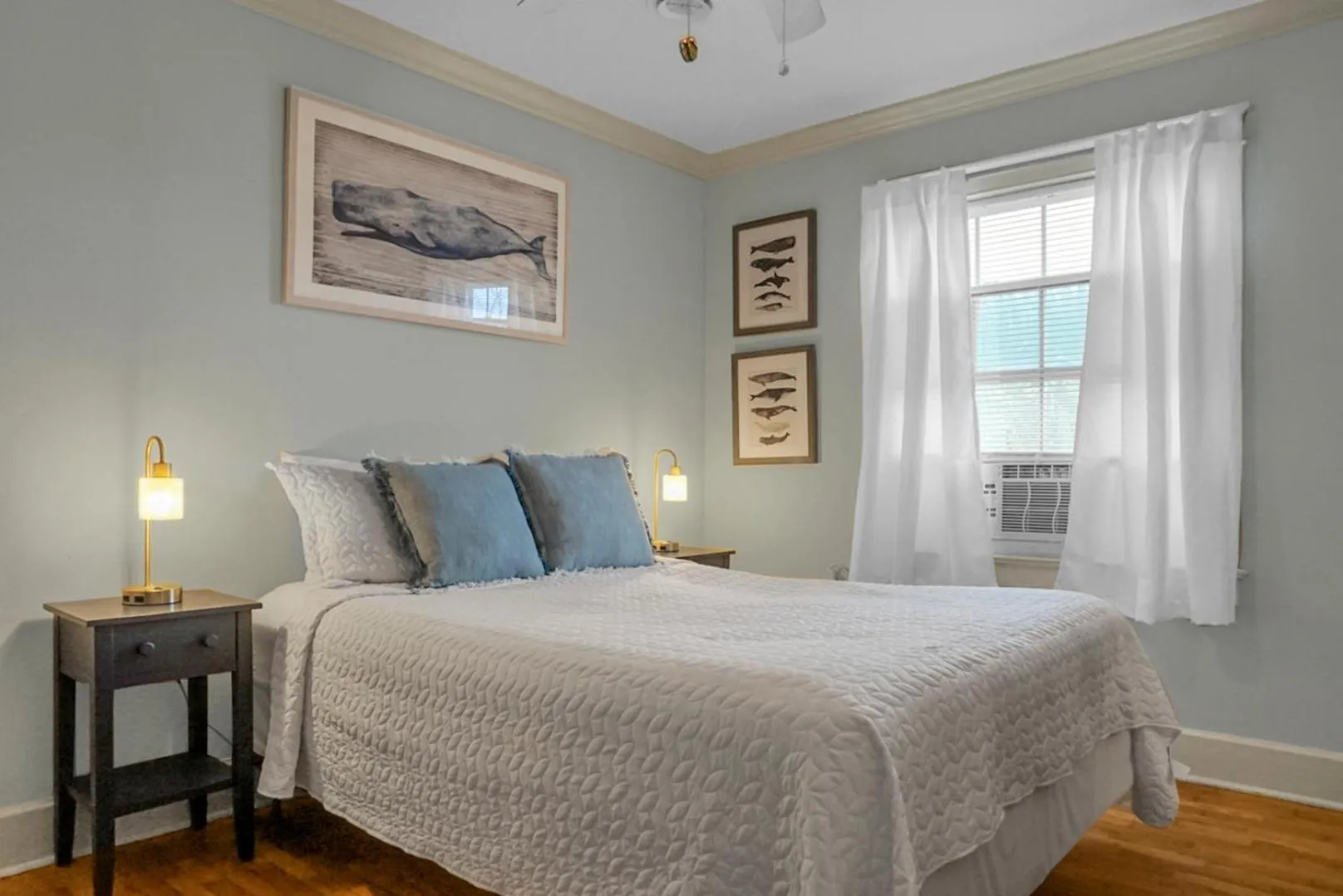 Bed in Carolina Beach Inn