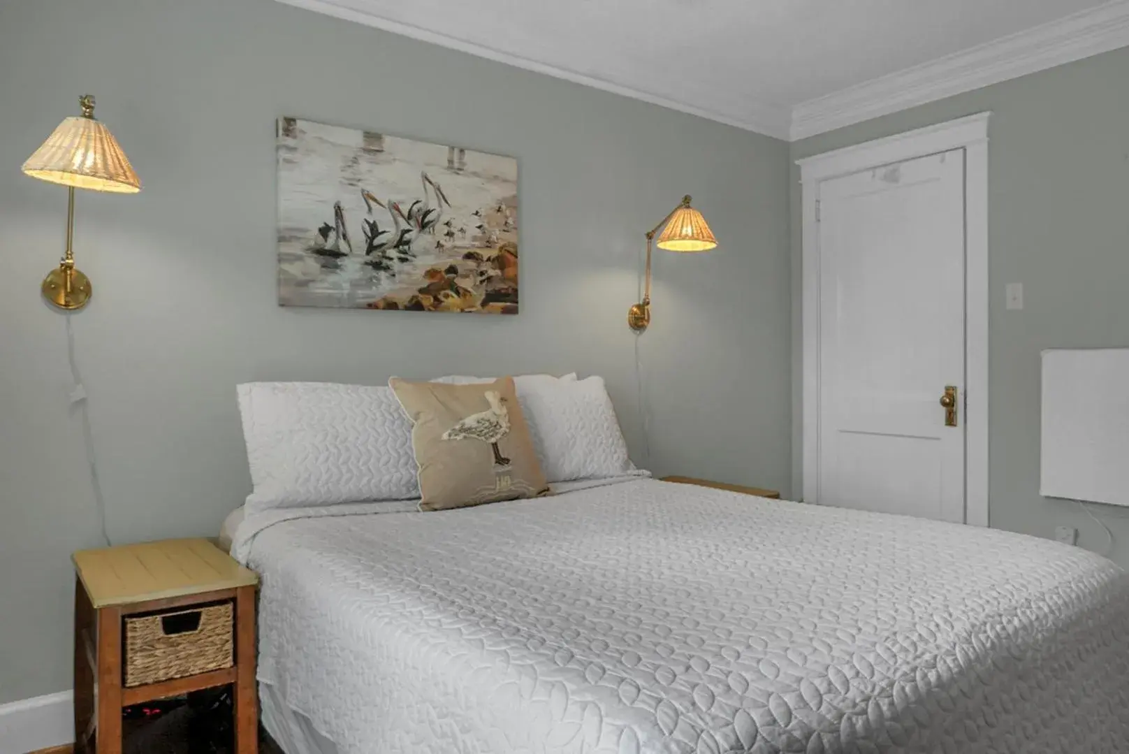 Bed in Carolina Beach Inn Bed in Carolina Beach Inn