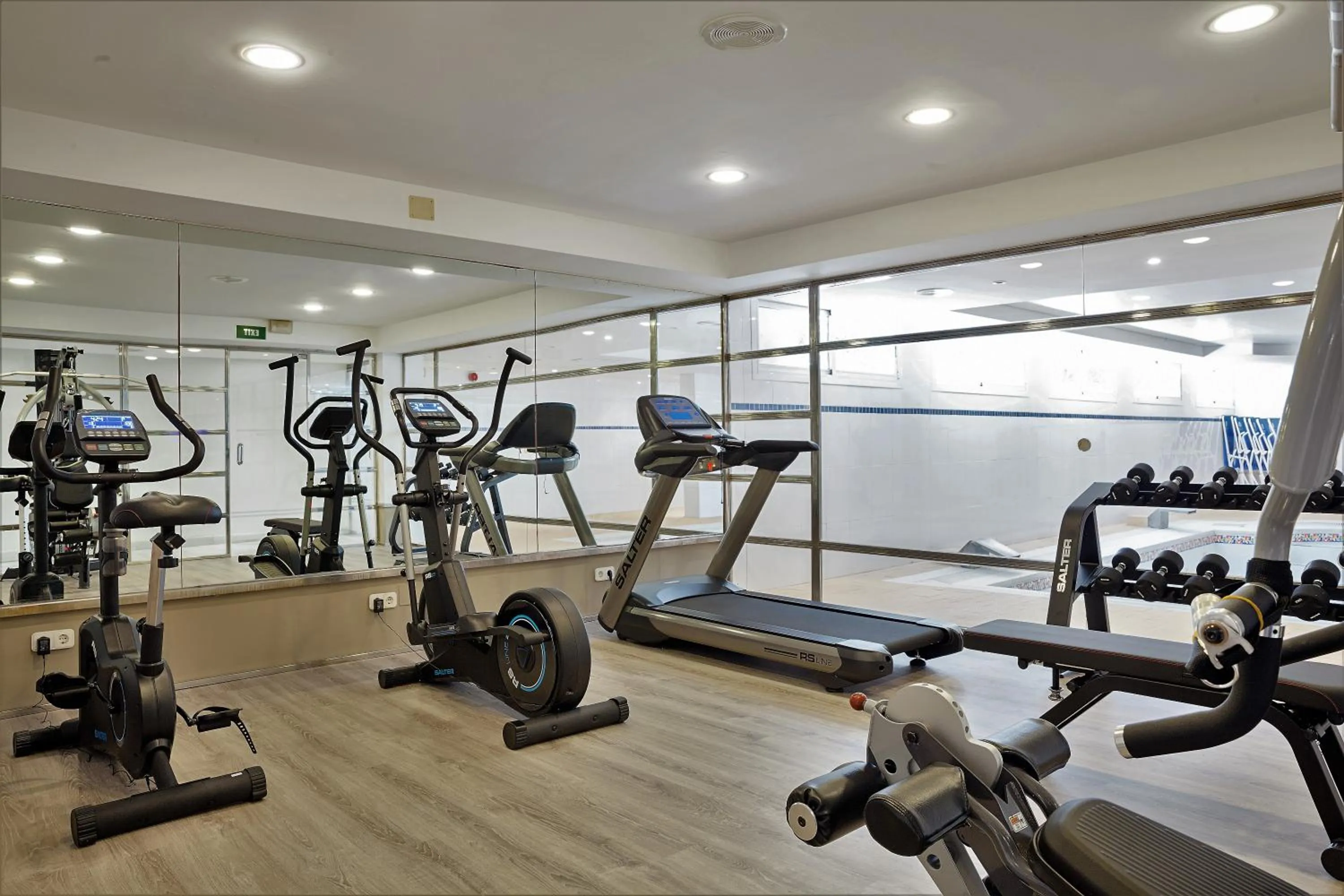 Fitness centre/facilities in Hotel Mariant