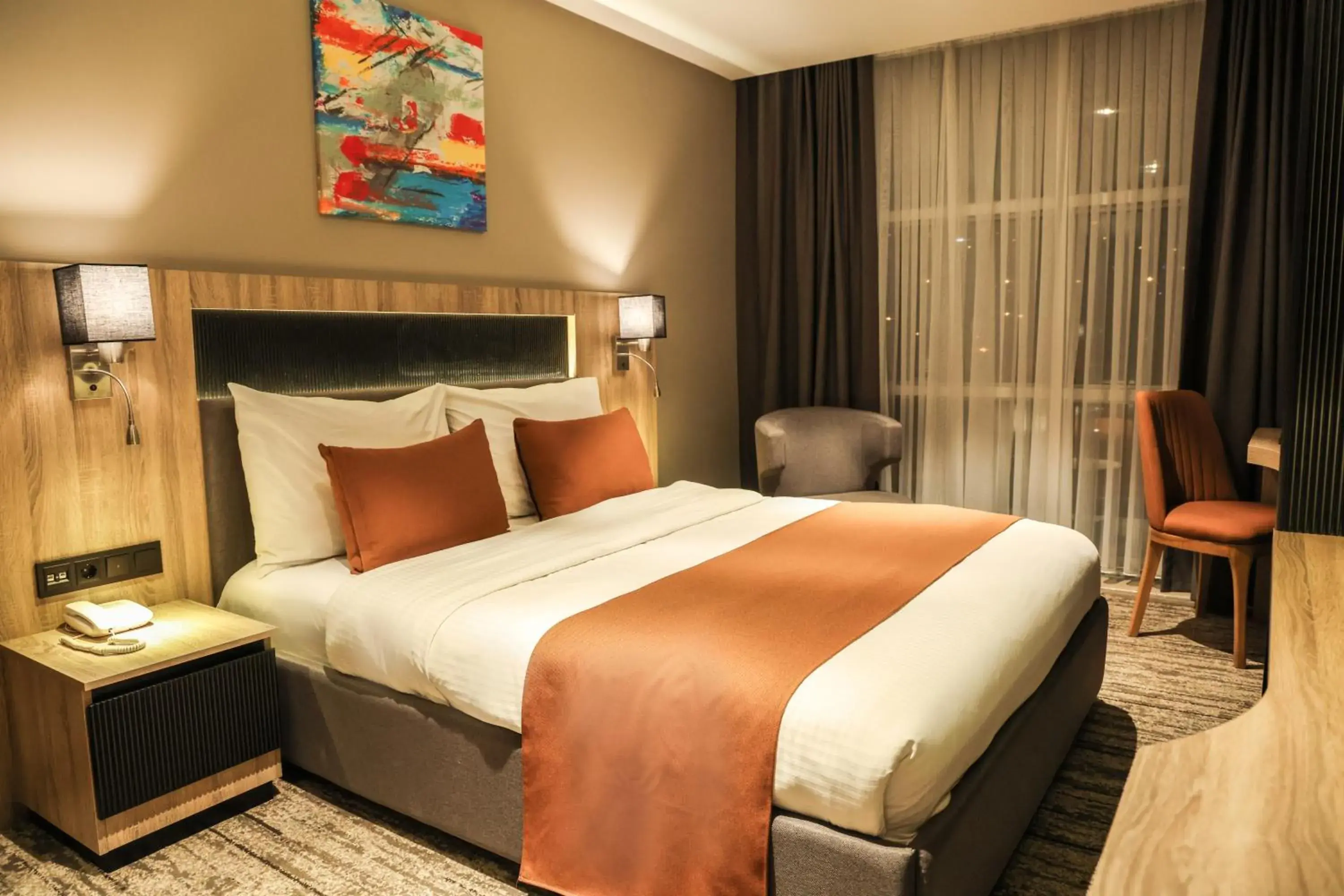 Double or Twin Room in Continent Hotel Kahramanmaraş Double or Twin Room in Continent Hotel Kahramanmaraş