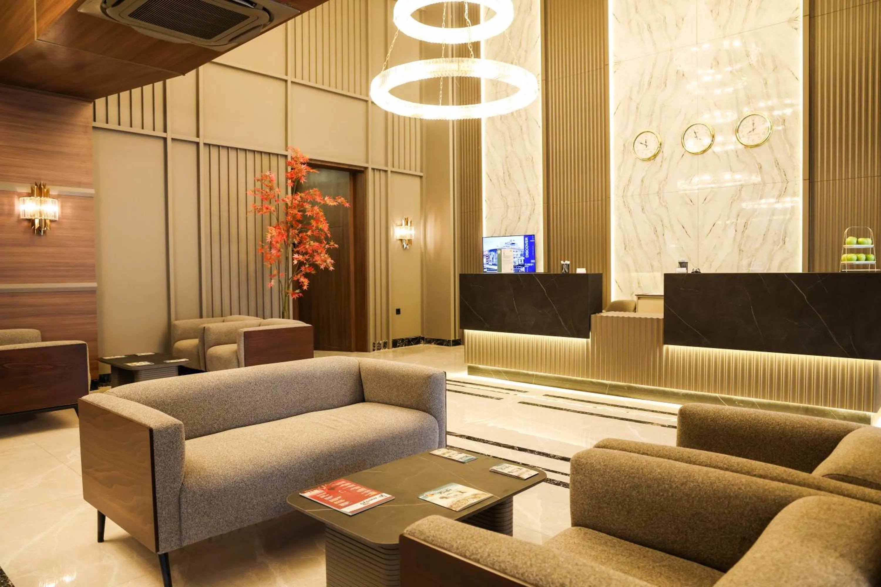 Lobby or reception in Continent Hotel Kahramanmaraş