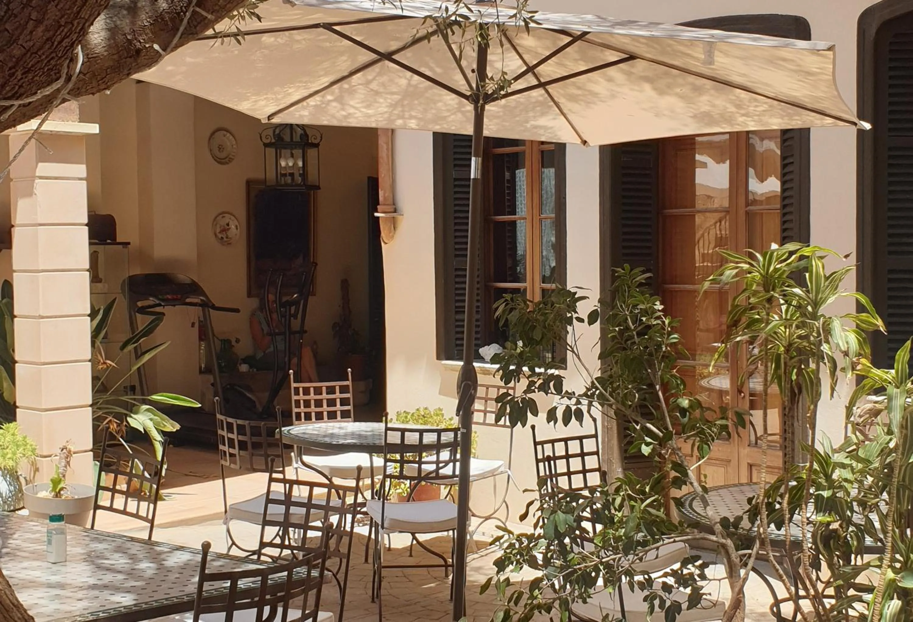 Patio in Hotel Segles - Turismo de Interior