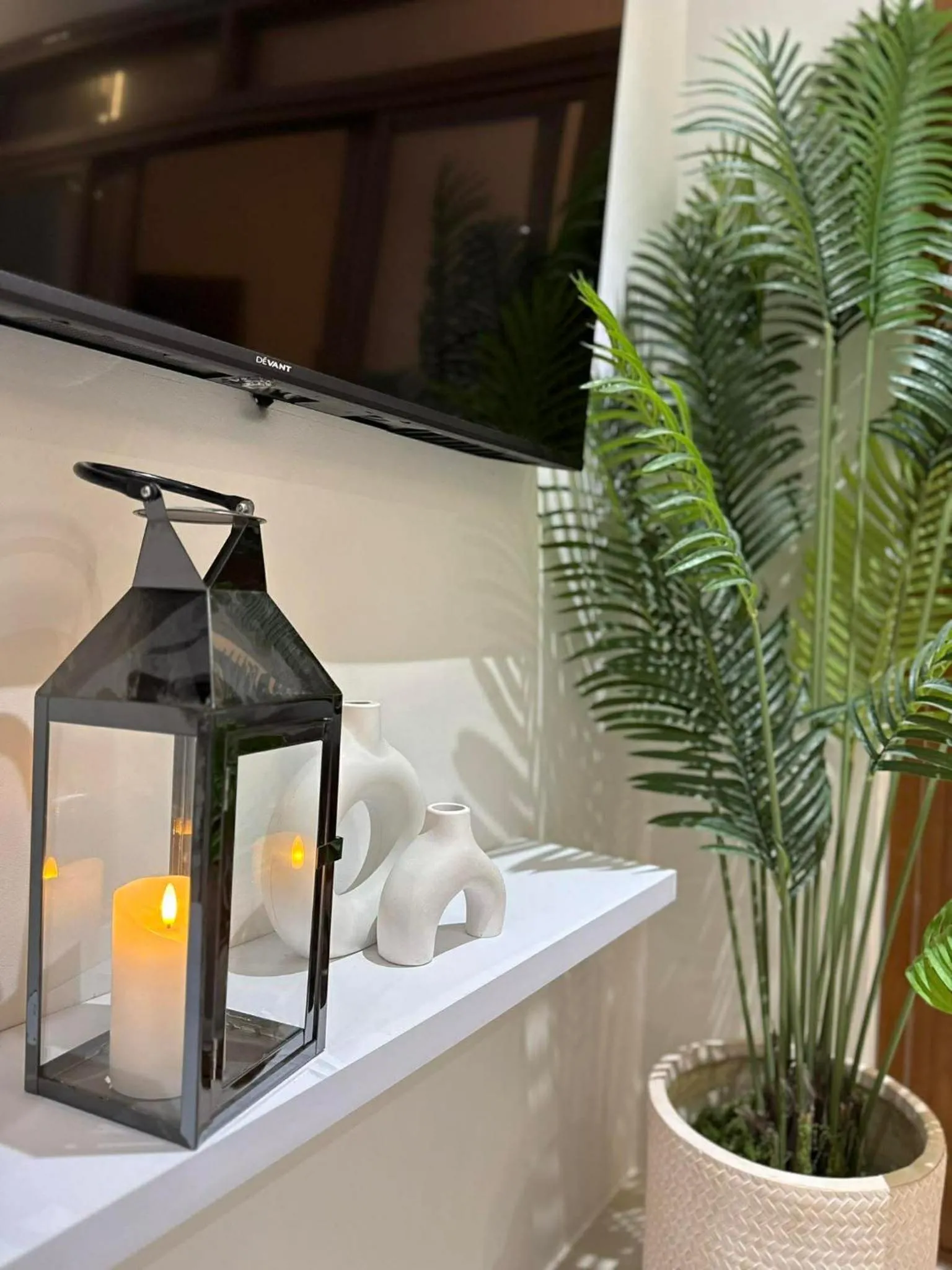 TV and multimedia in Palms La Union Beachfront Suites