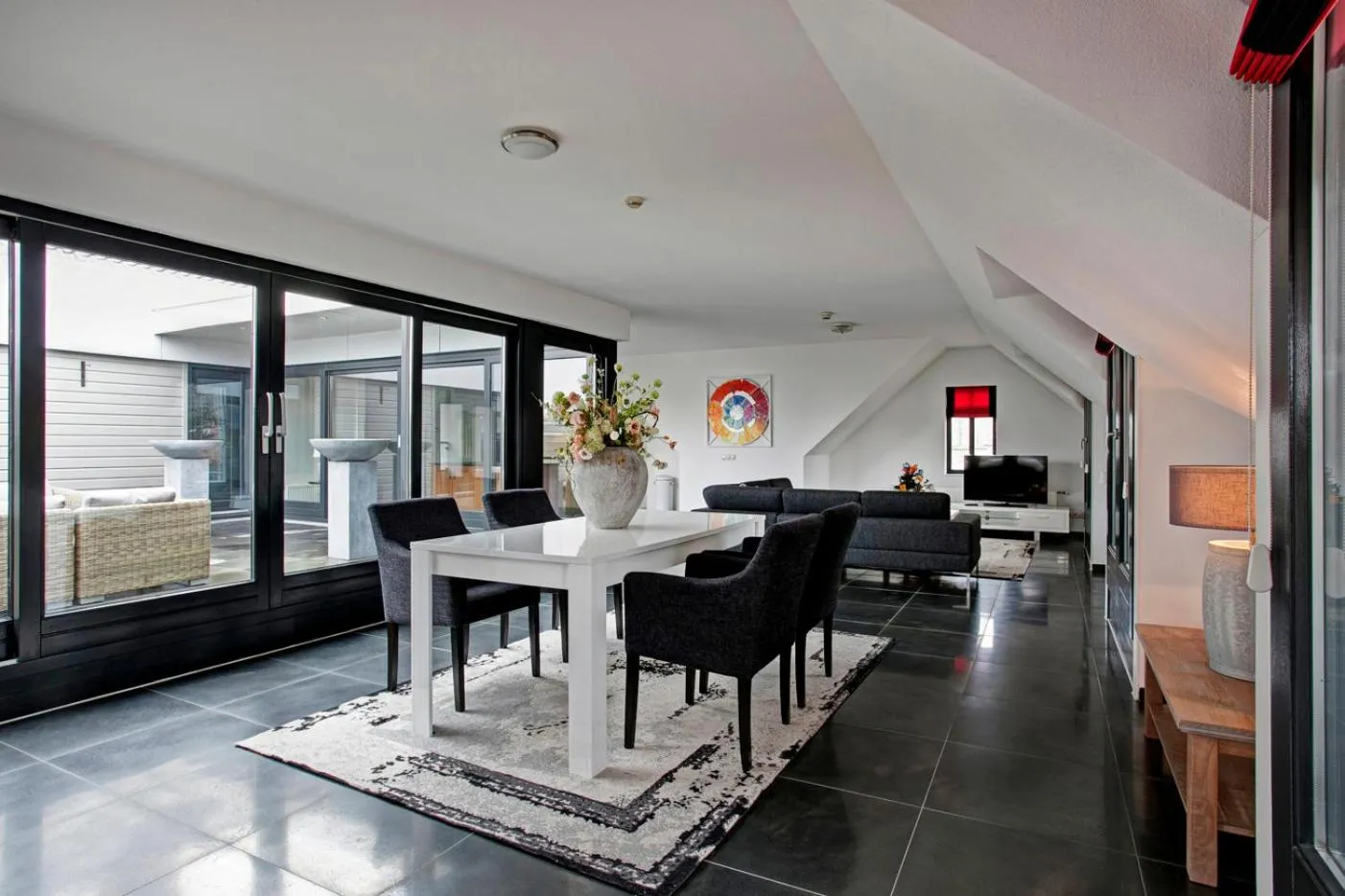 Patio in Hotel De Schout