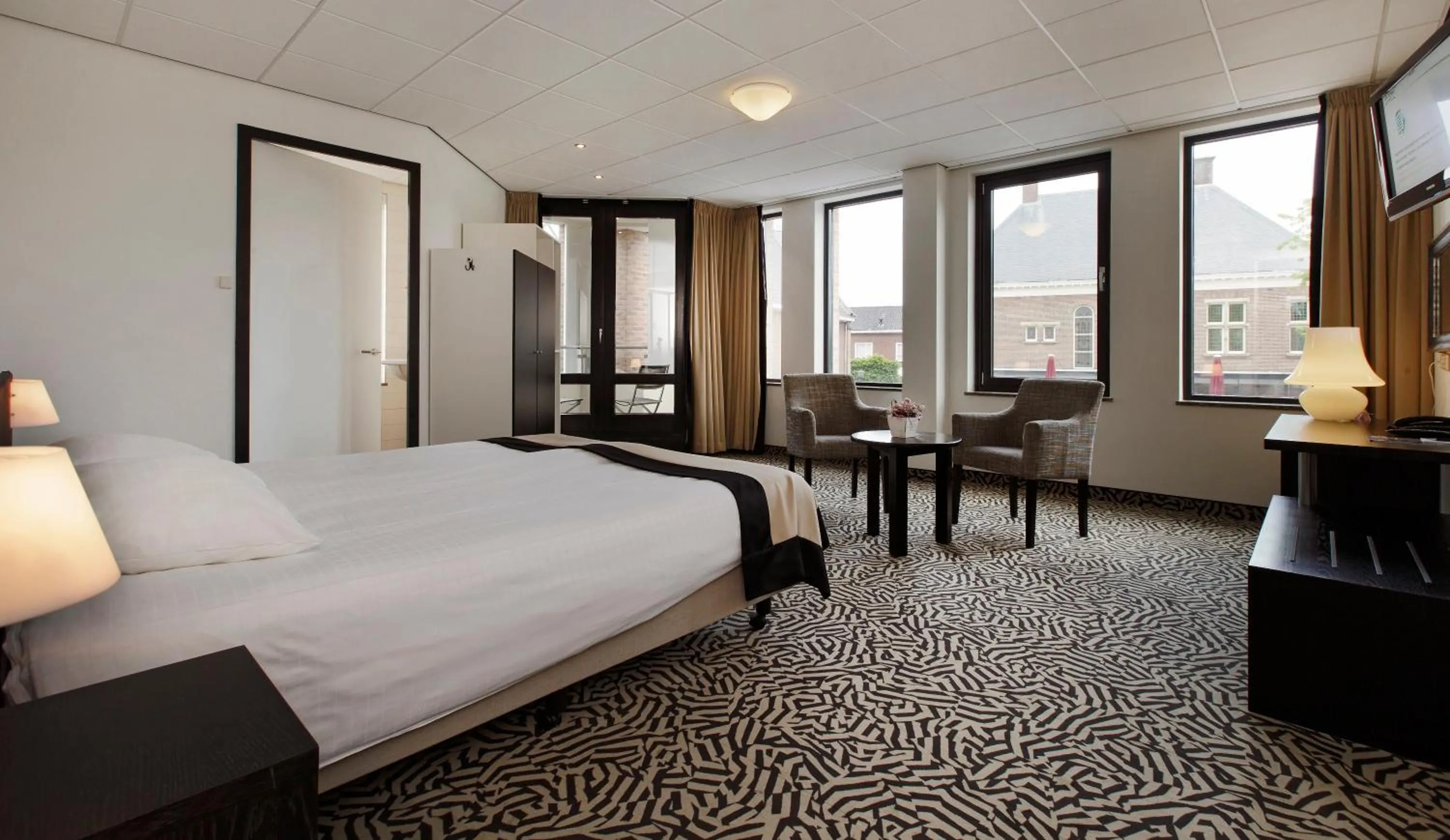 Bed in Hotel De Schout