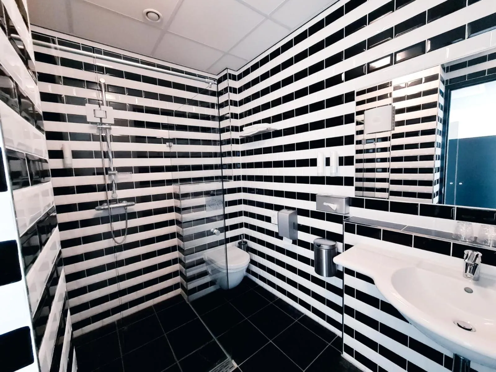 Bathroom in Hotel De Schout