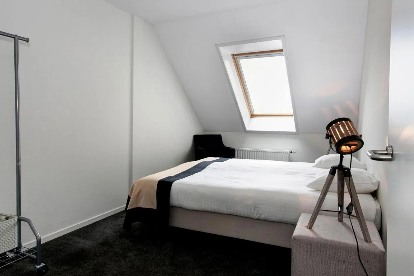 Bedroom, Bed in Hotel De Schout