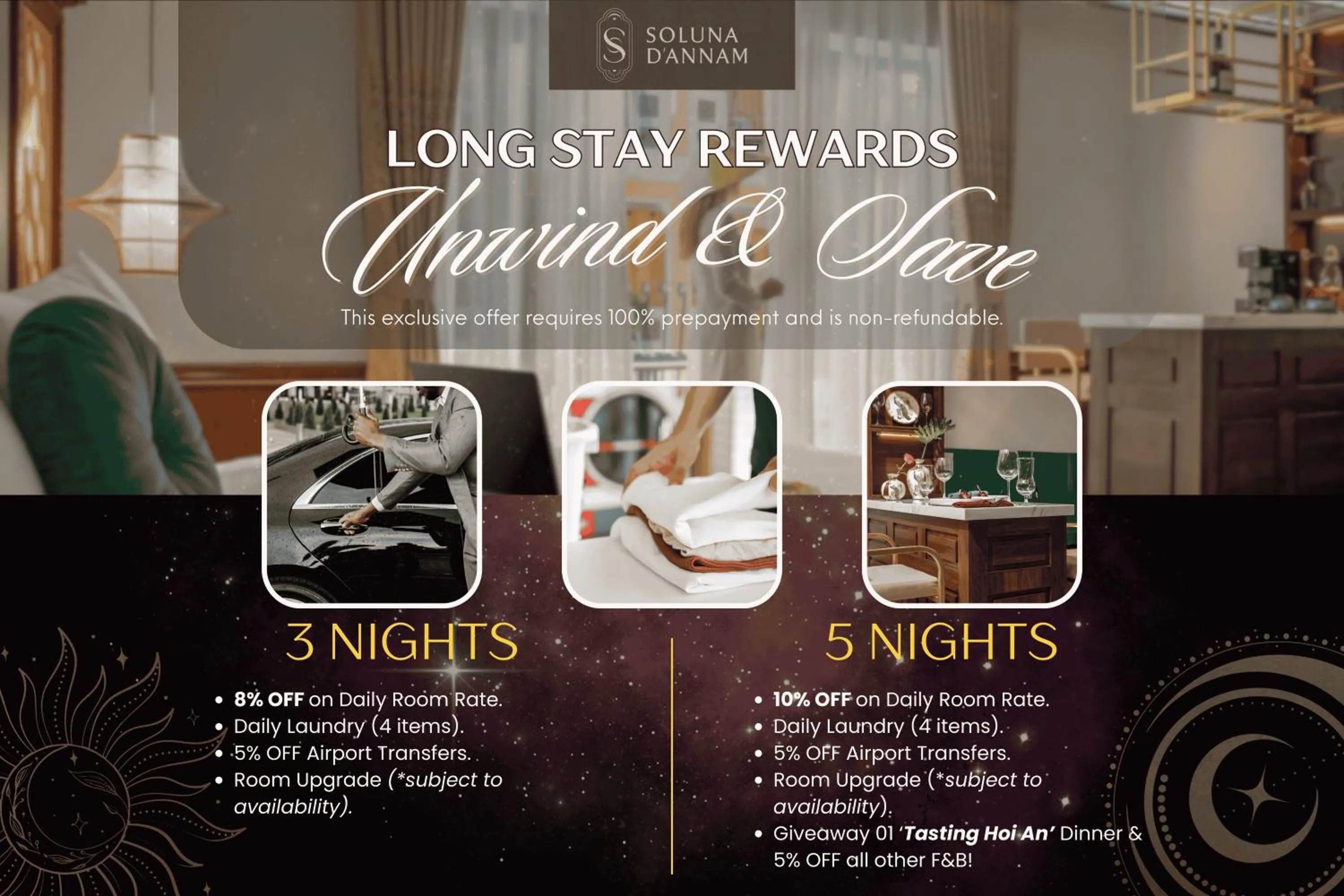 Text overlay in Soleil by Soluna - A Charming Touch of Hoi An Heritage - formerly Hoi An Babylon Luxury Hotel