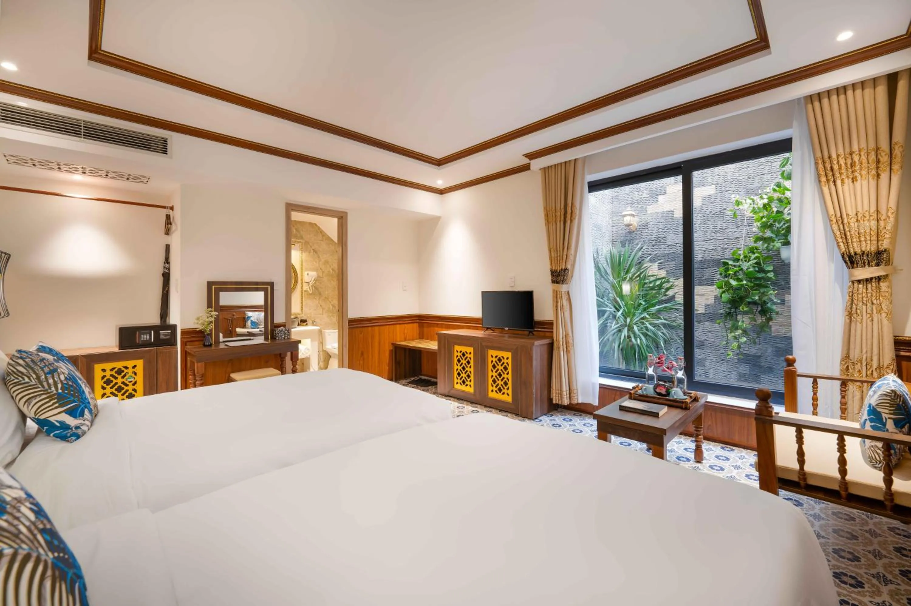 Spring, Bed in Soleil by Soluna - A Charming Touch of Hoi An Heritage - formerly Hoi An Babylon Luxury Hotel