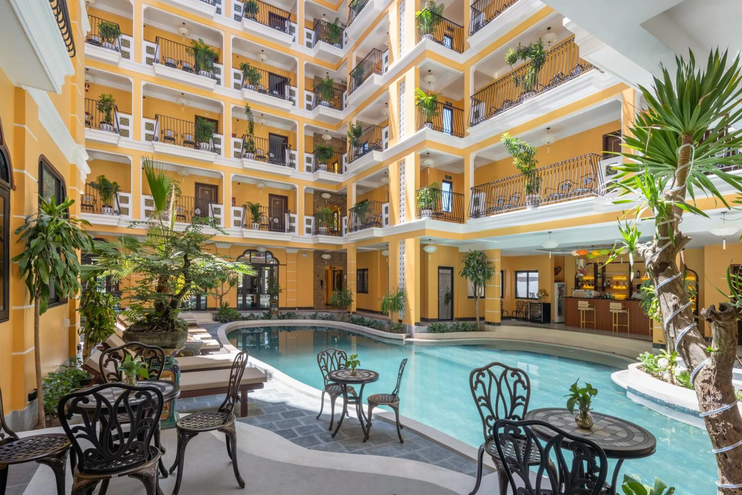 Balcony/Terrace in Soleil by Soluna - A Charming Touch of Hoi An Heritage - formerly Hoi An Babylon Luxury Hotel