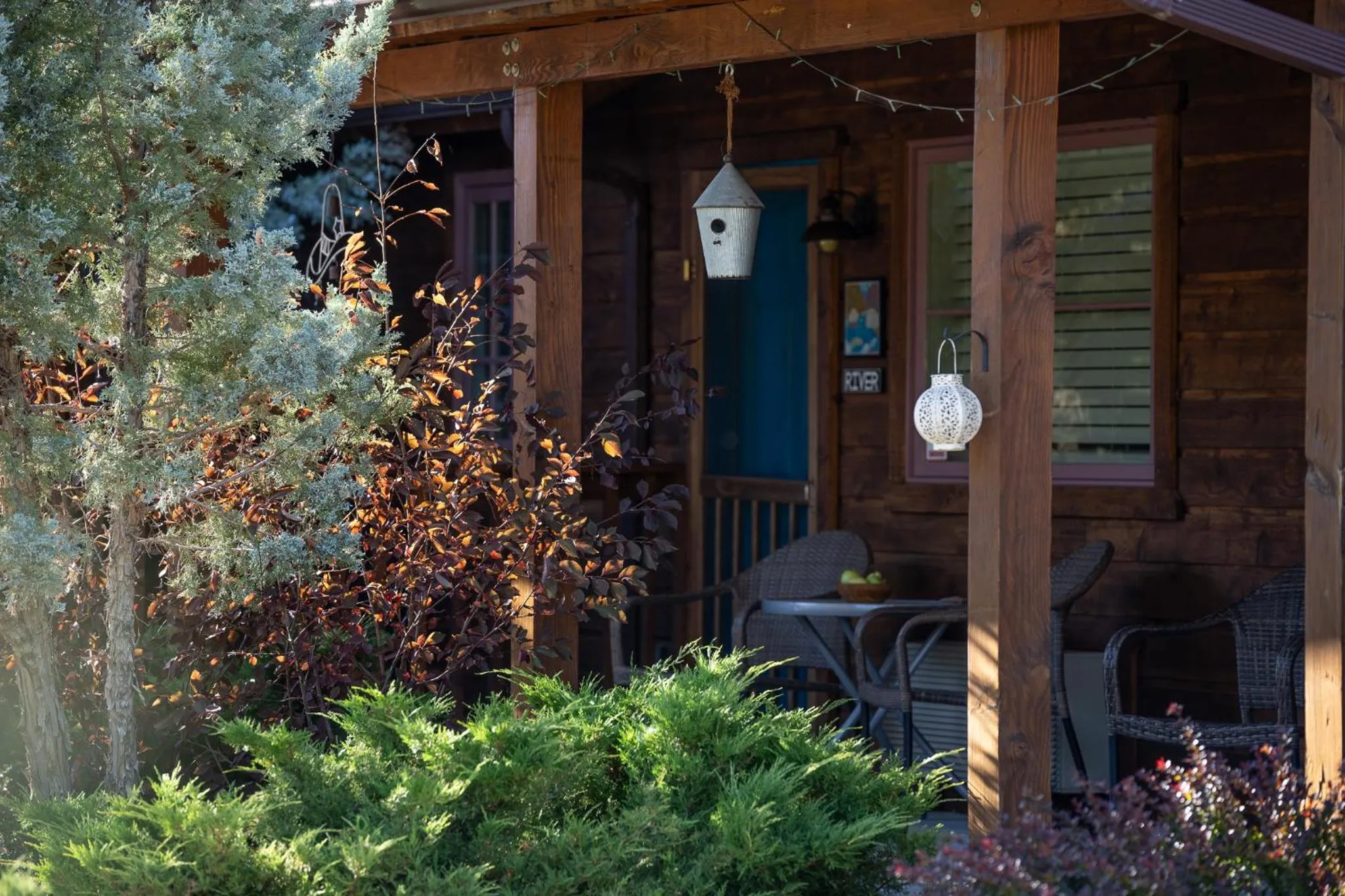 Patio in The Loubird Inn