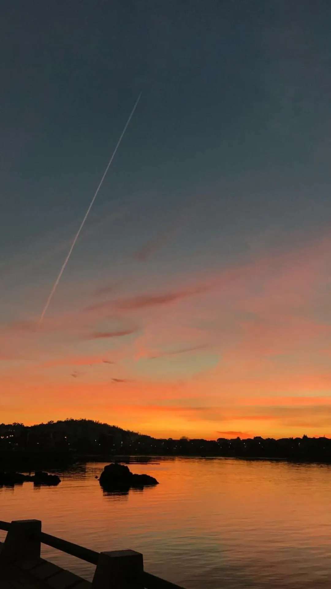 Sunset in Hotel Amandi