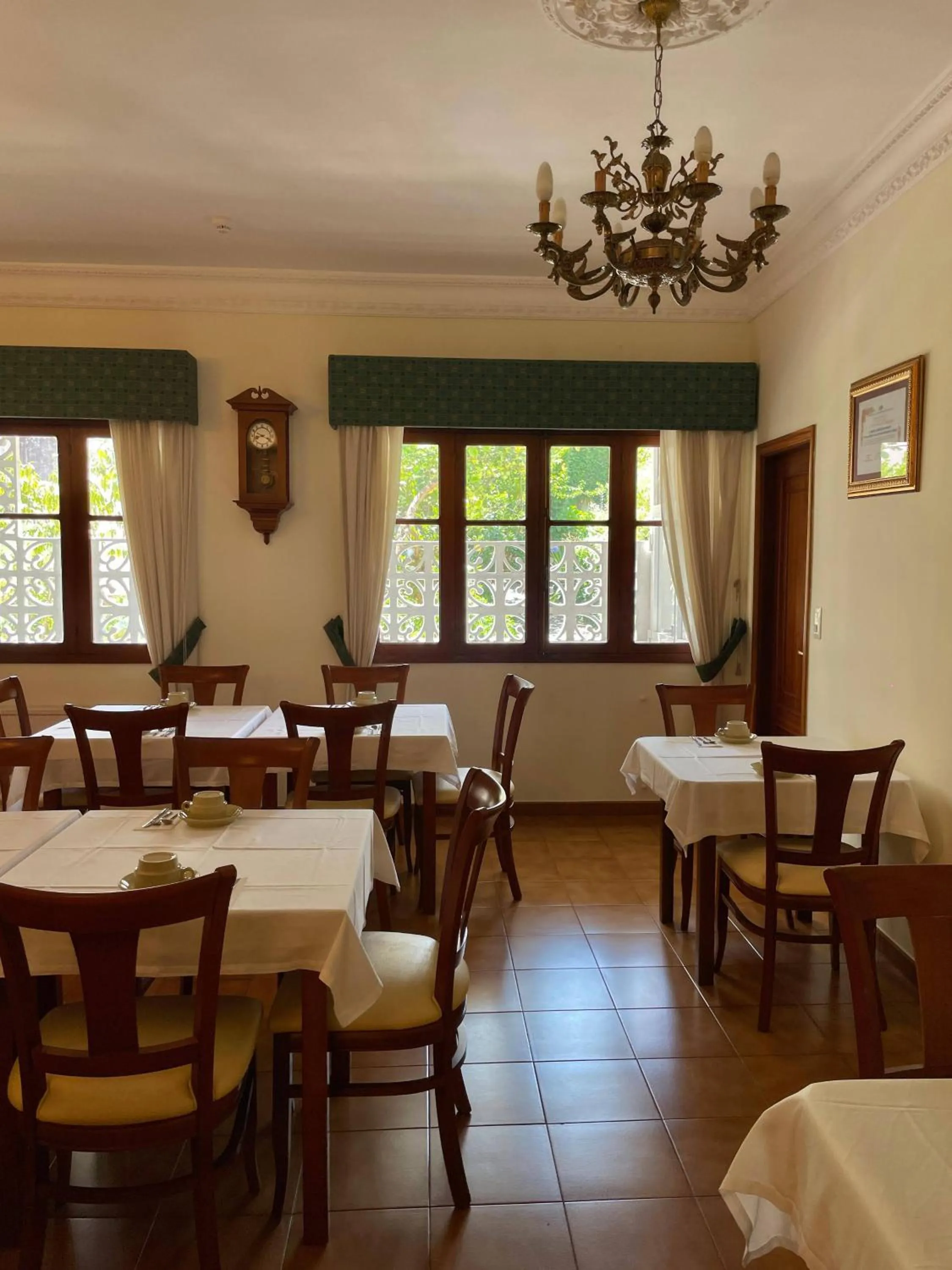 Dining area in Hotel Amandi