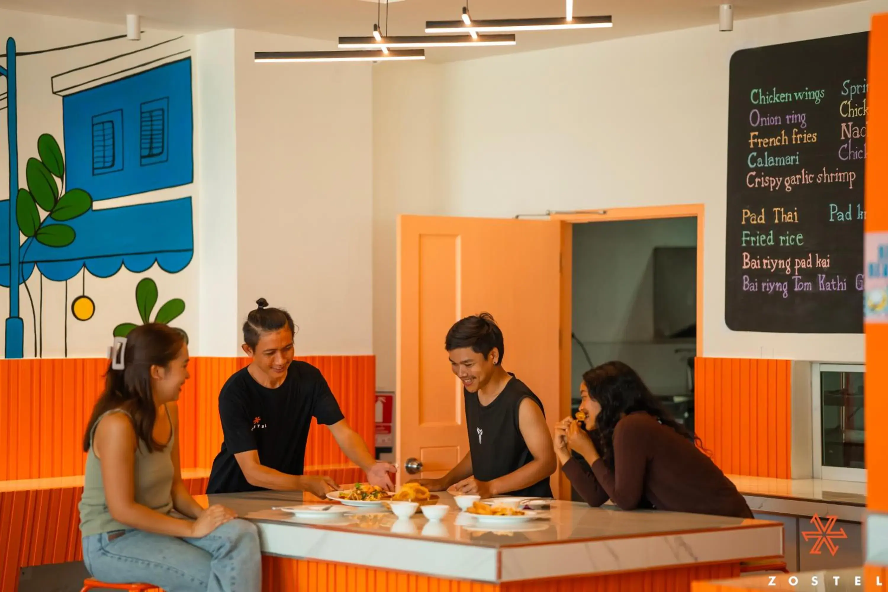Restaurant/places to eat in Zostel Phuket Restaurant/places to eat in Zostel Phuket