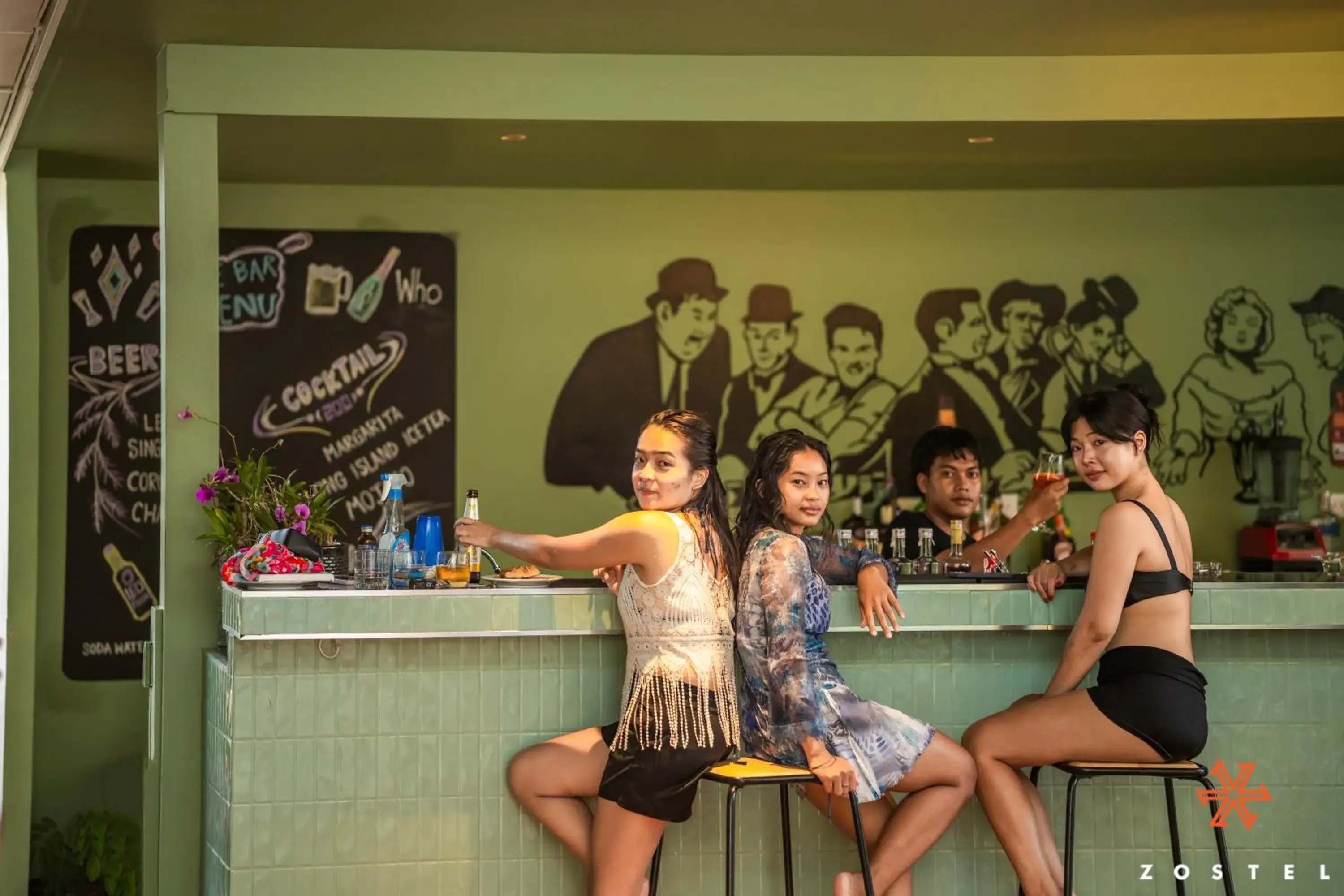 Lounge or bar in Zostel Phuket Lounge or bar in Zostel Phuket