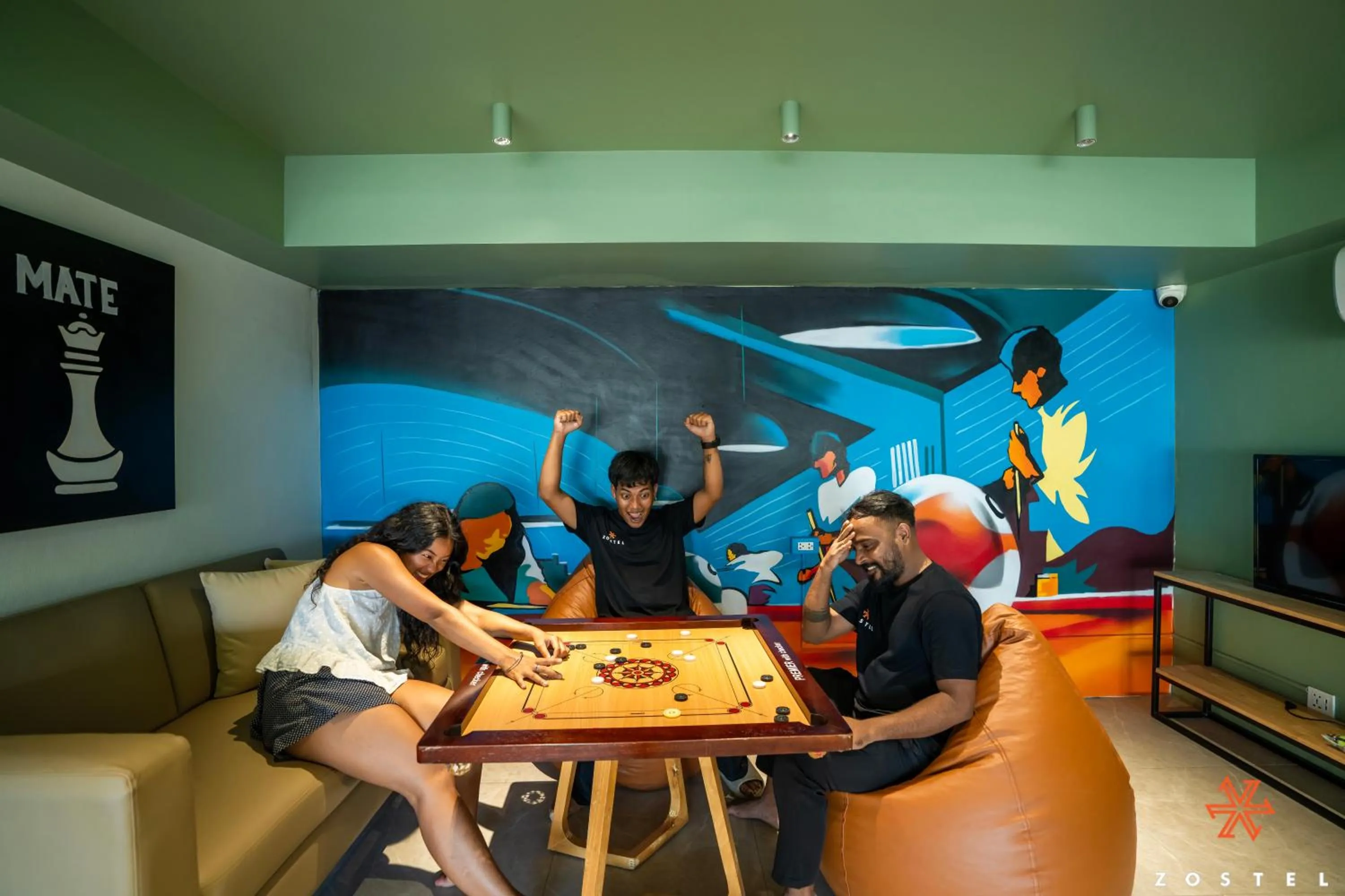 Game Room in Zostel Phuket