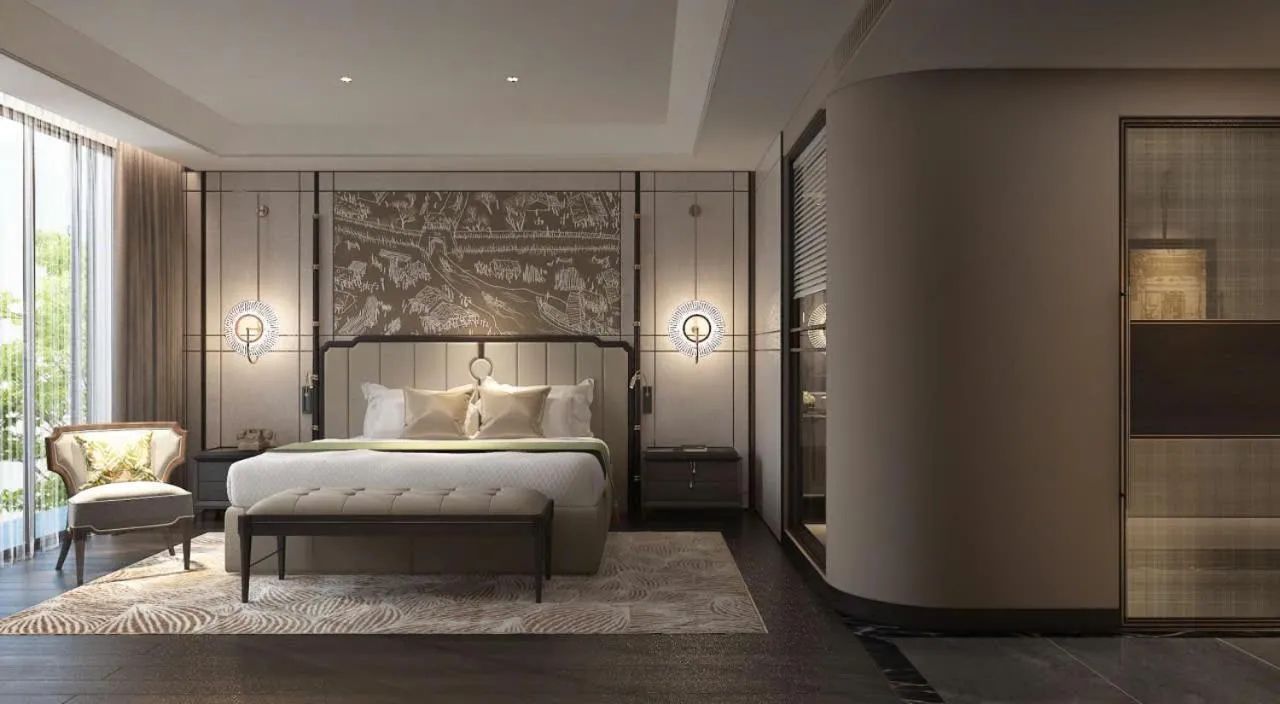 Bed in Manevi Premier Hotel