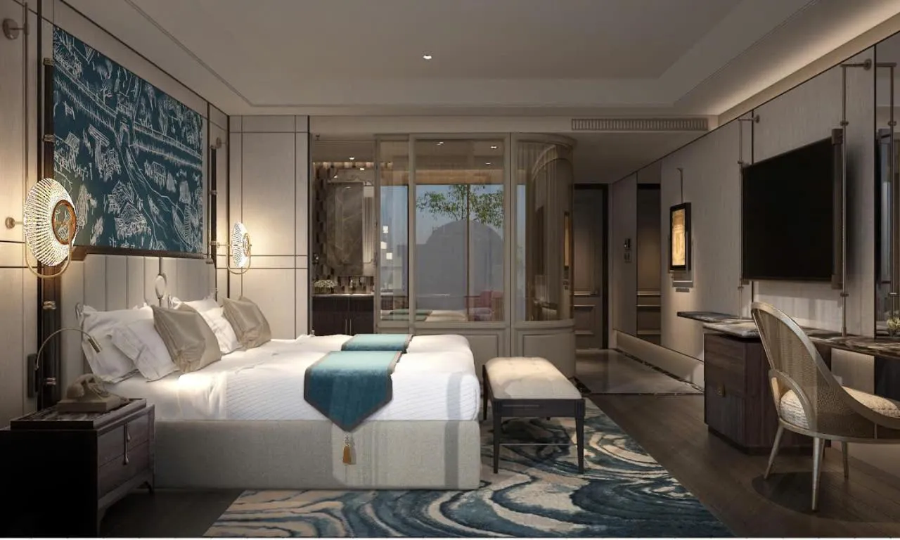 Bed in Manevi Premier Hotel