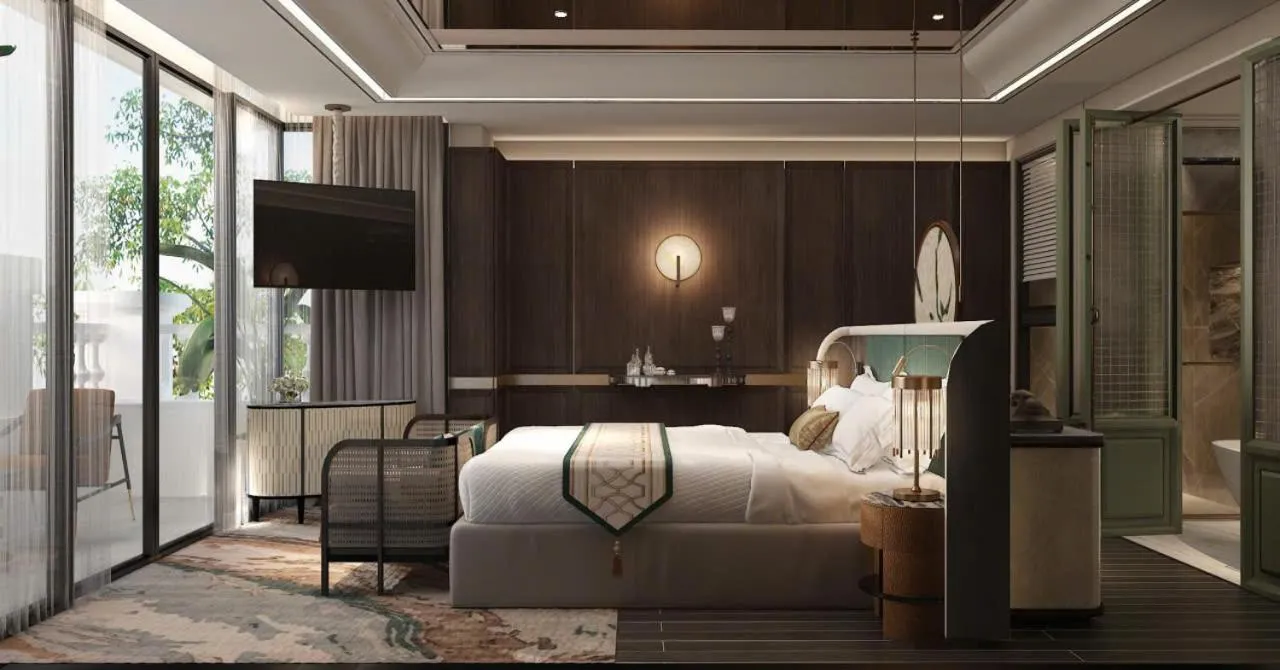 Bed in Manevi Premier Hotel