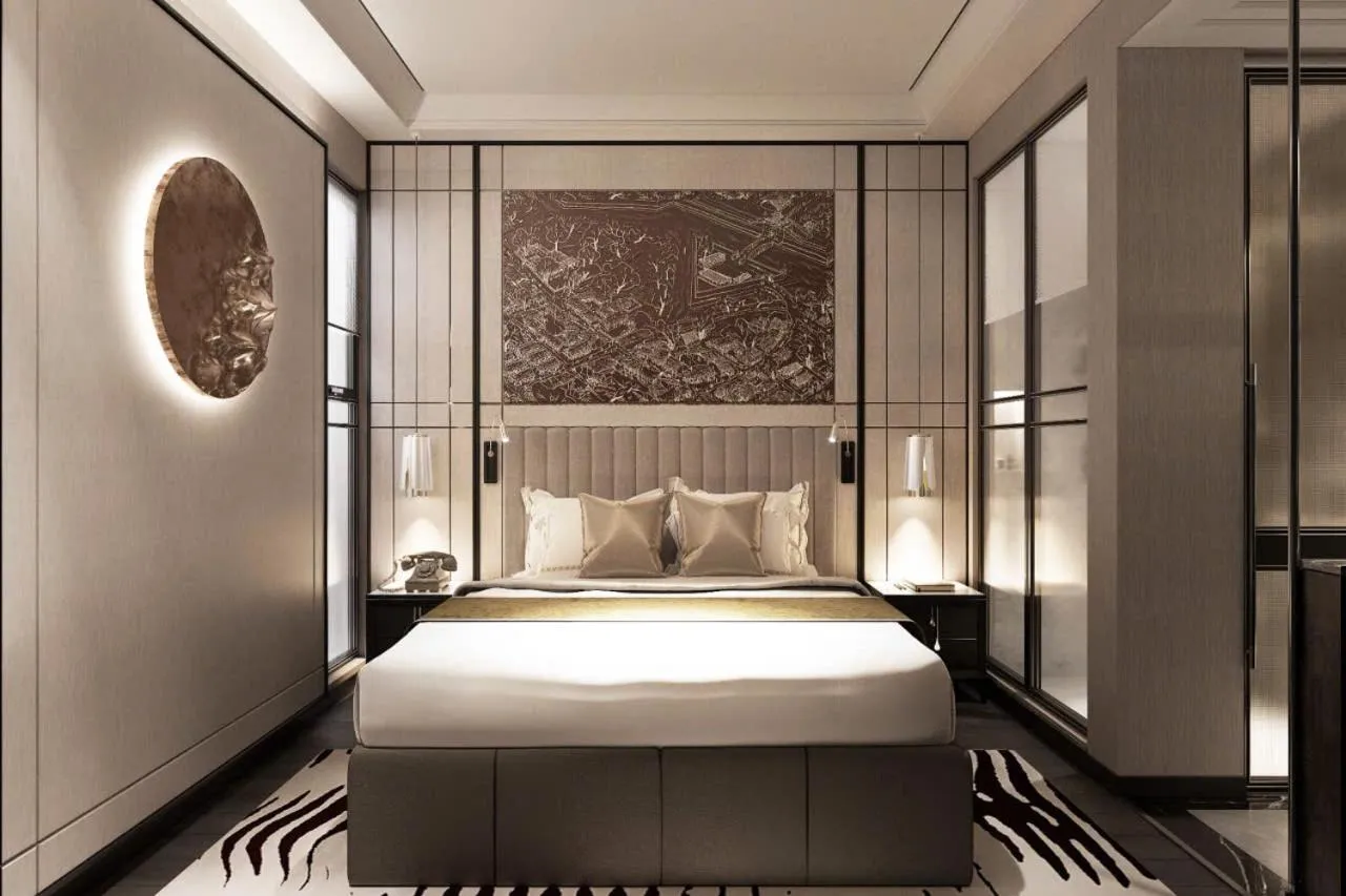 Bed in Manevi Premier Hotel