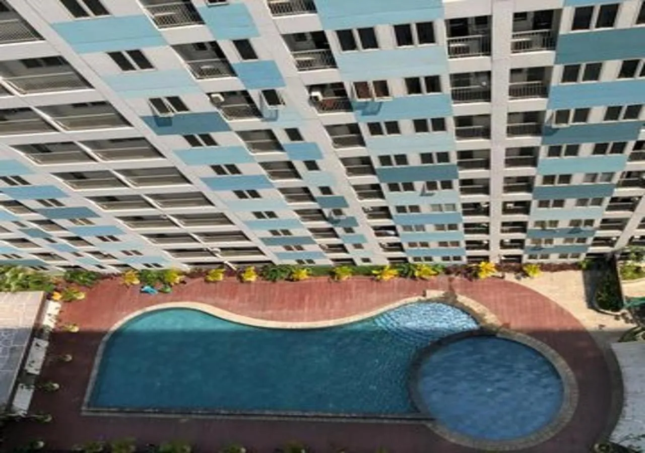 Swimming pool in Laguna Room at Apartment Grand Sentraland Karawang