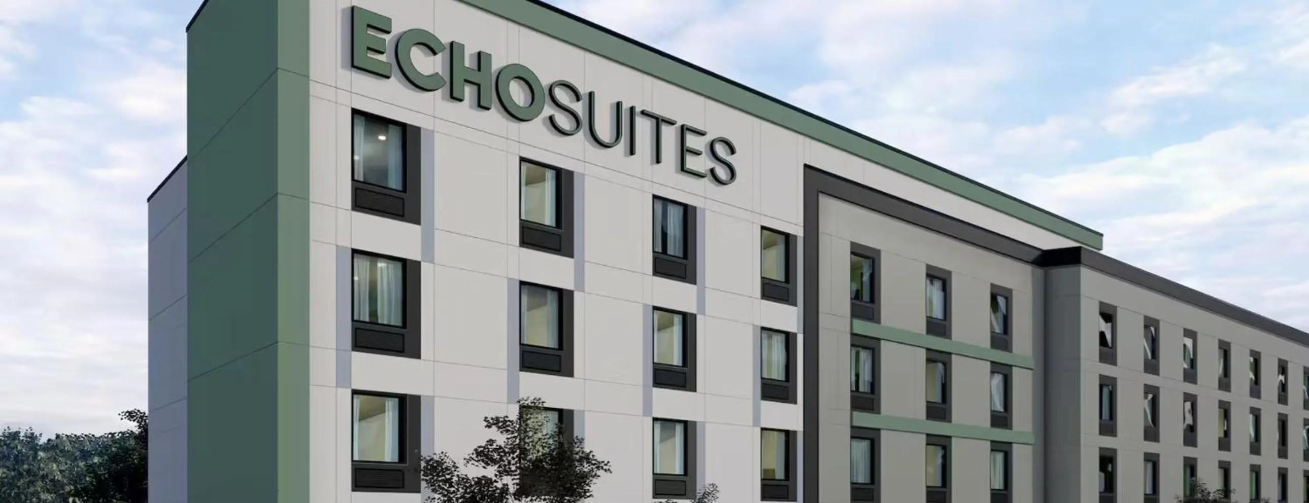 Property building in Echo Suites Extended Stay by Wyndham Atlanta-Conyers