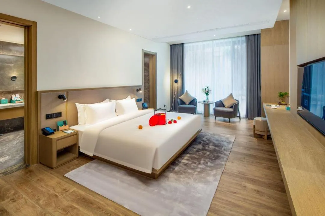 Bed in Wingate by Wyndham Emeishan Scenic Spot