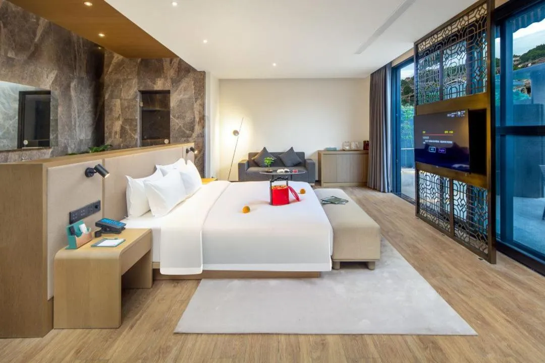 Bed in Wingate by Wyndham Emeishan Scenic Spot