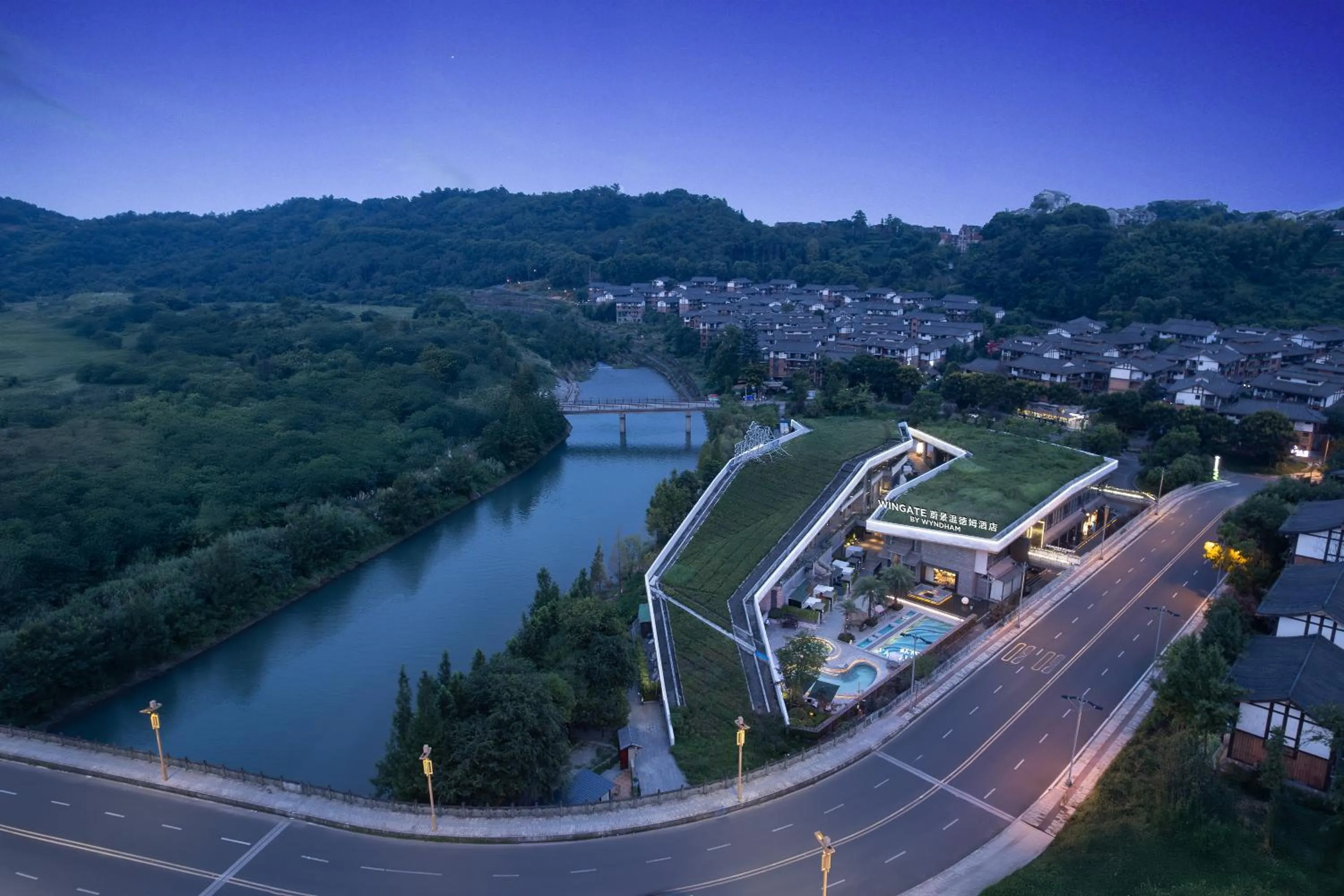 Property building in Wingate by Wyndham Emeishan Scenic Spot