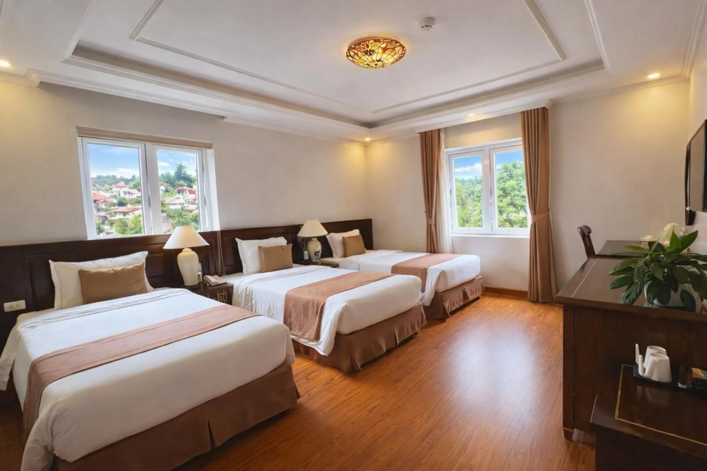 Photo of the whole room, Bed in Adam Hotel Sa Pa