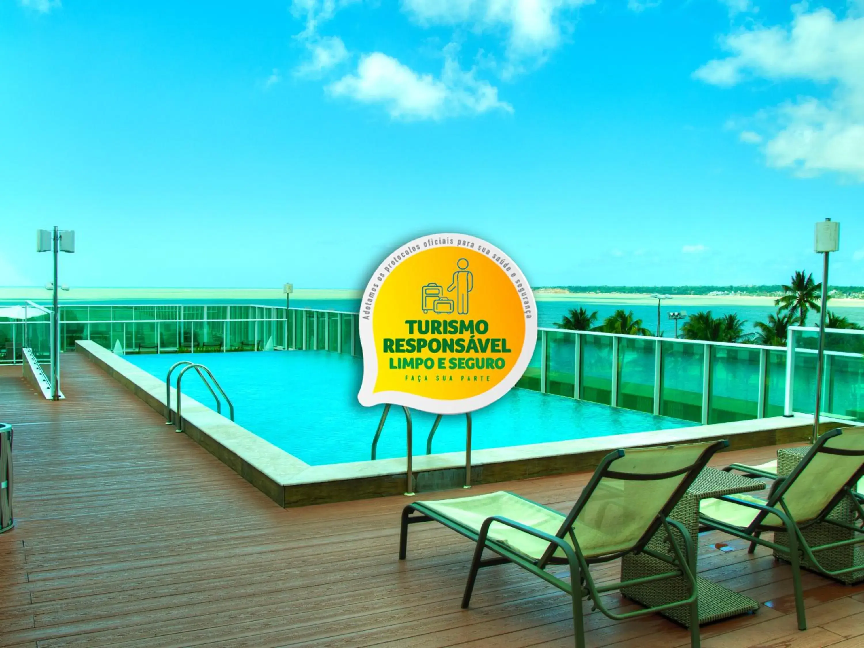 Pool view in Nord Luxxor Sapucaia Pool view in Nord Luxxor Sapucaia