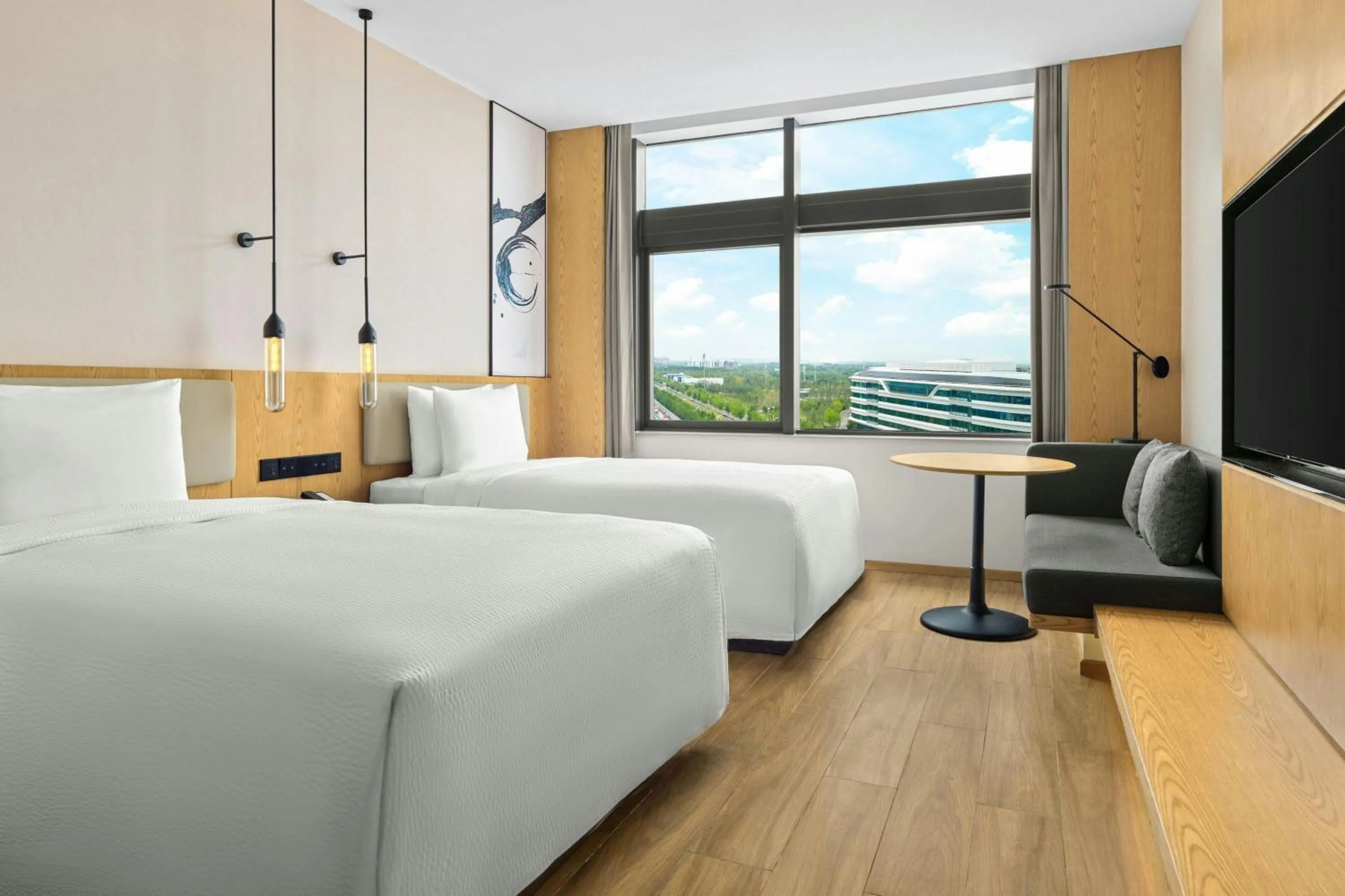 Photo of the whole room, Bed in Fairfield by Marriott Xiong'an