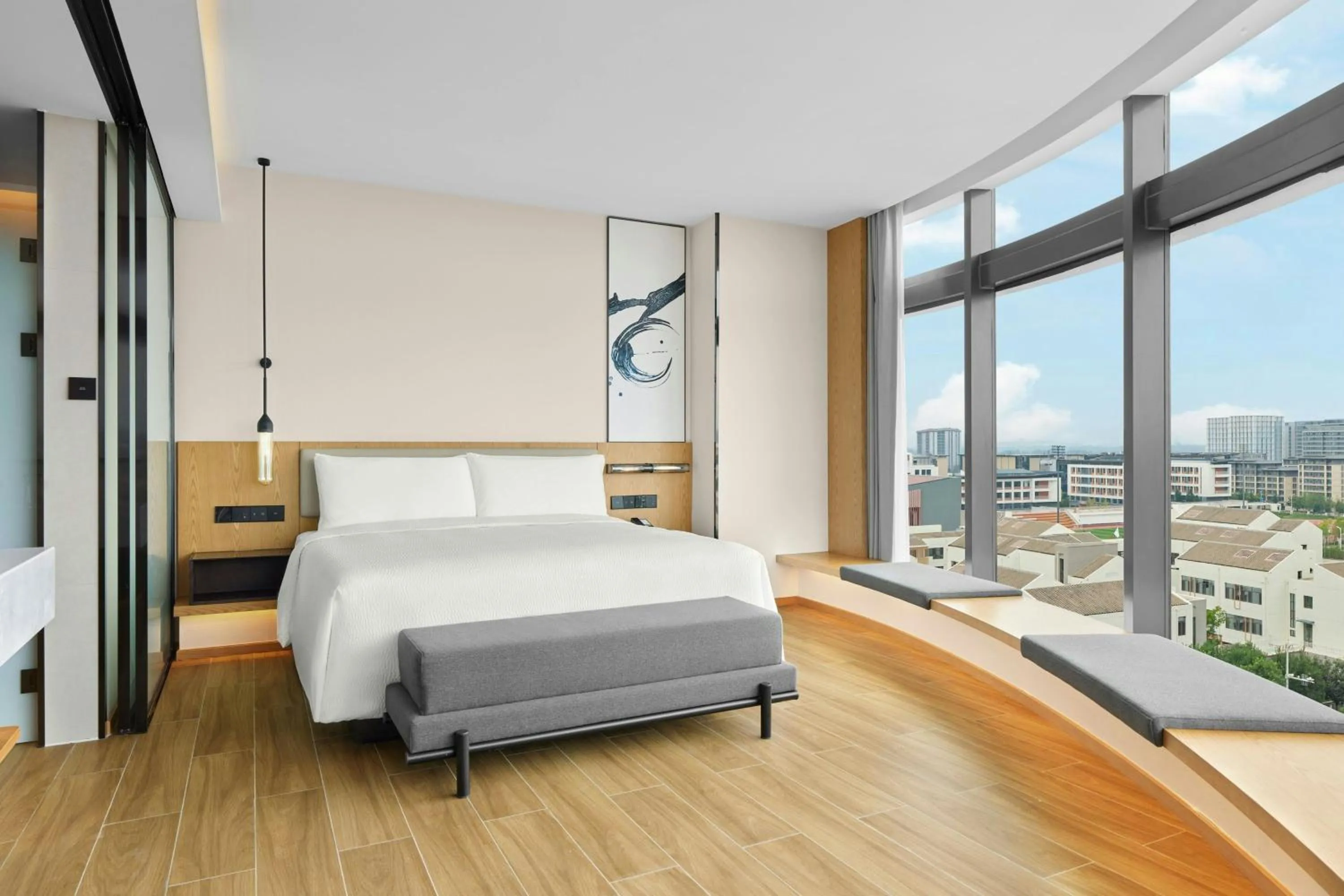 Photo of the whole room, Bed in Fairfield by Marriott Xiong'an