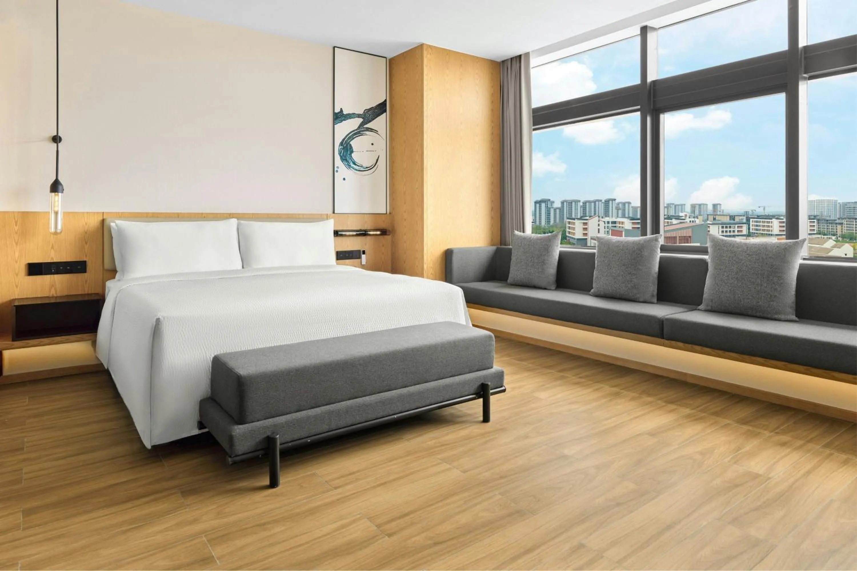 Photo of the whole room, Bed in Fairfield by Marriott Xiong'an
