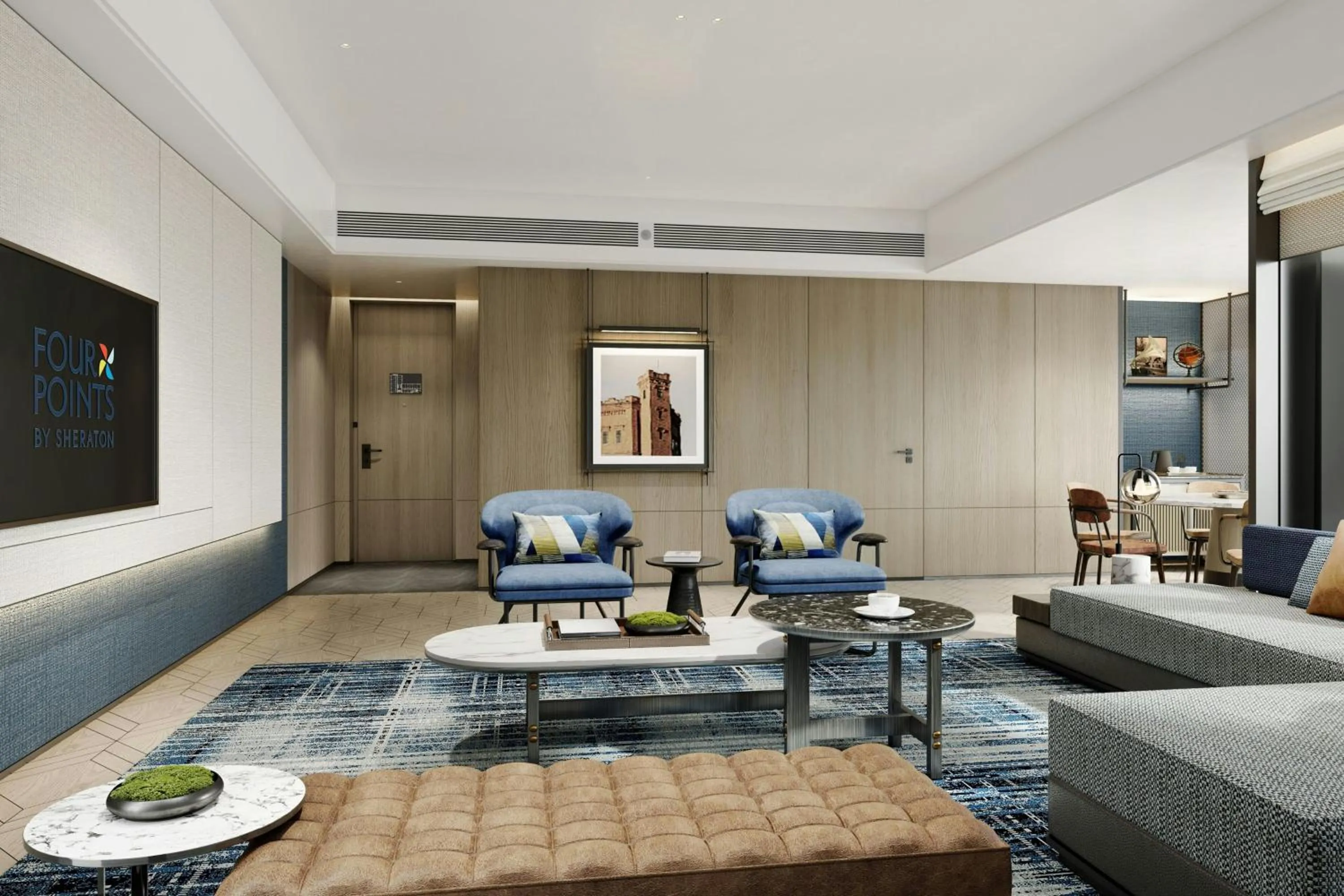 Photo of the whole room in Four Points by Sheraton Wuhan Hankou