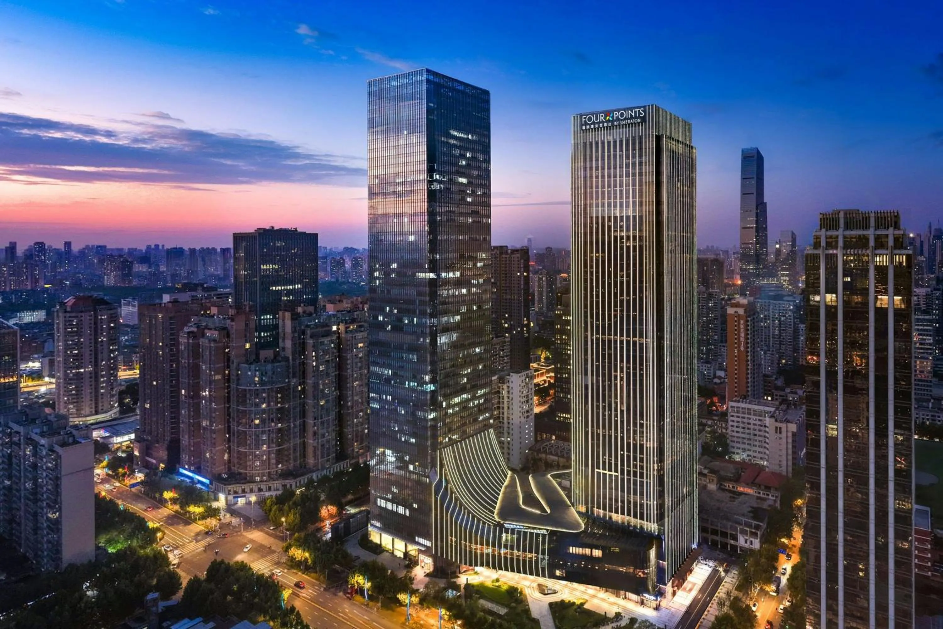 Property building in Four Points by Sheraton Wuhan Hankou