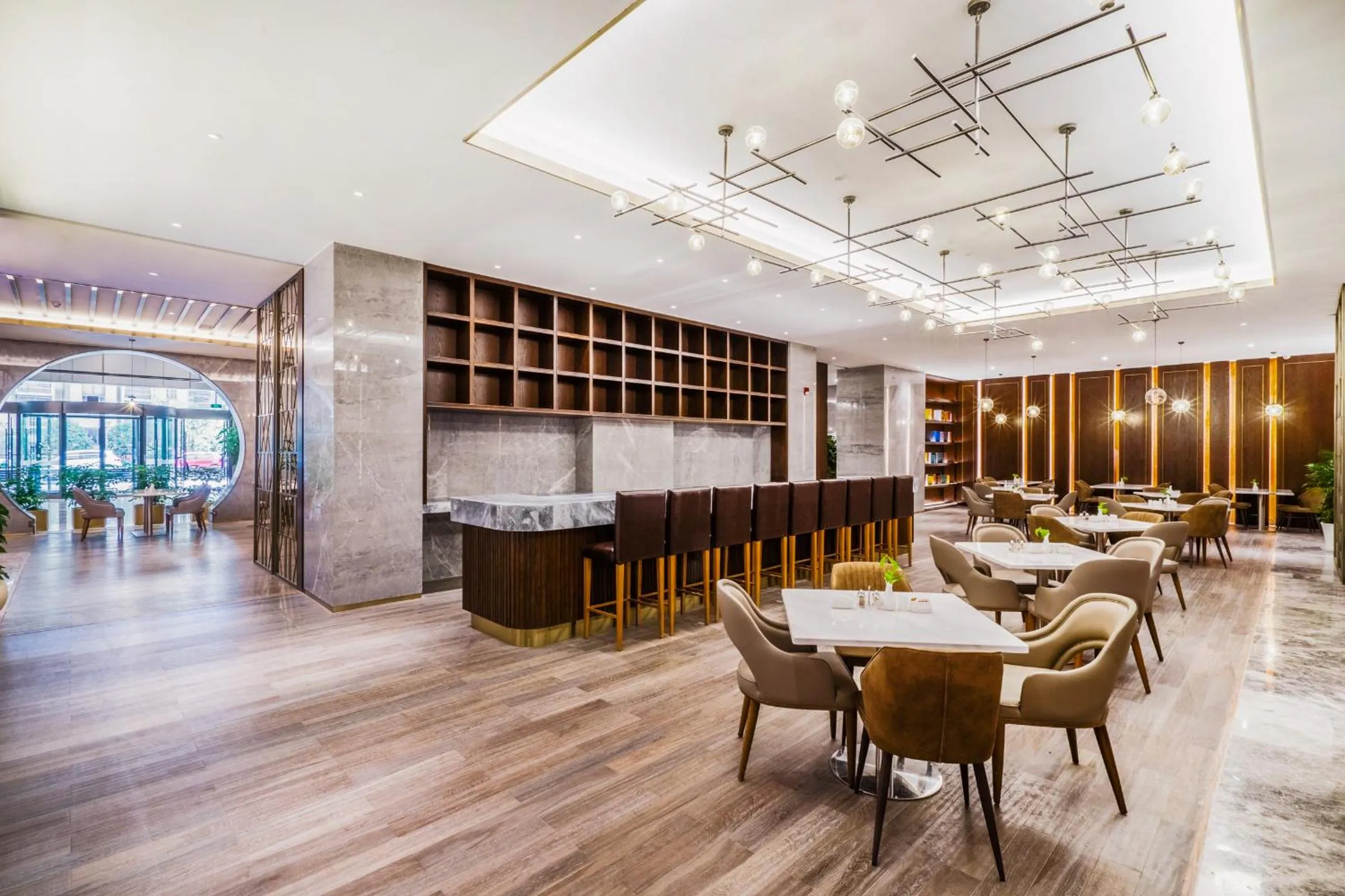 Buffet breakfast in Zhonghao International Hotel