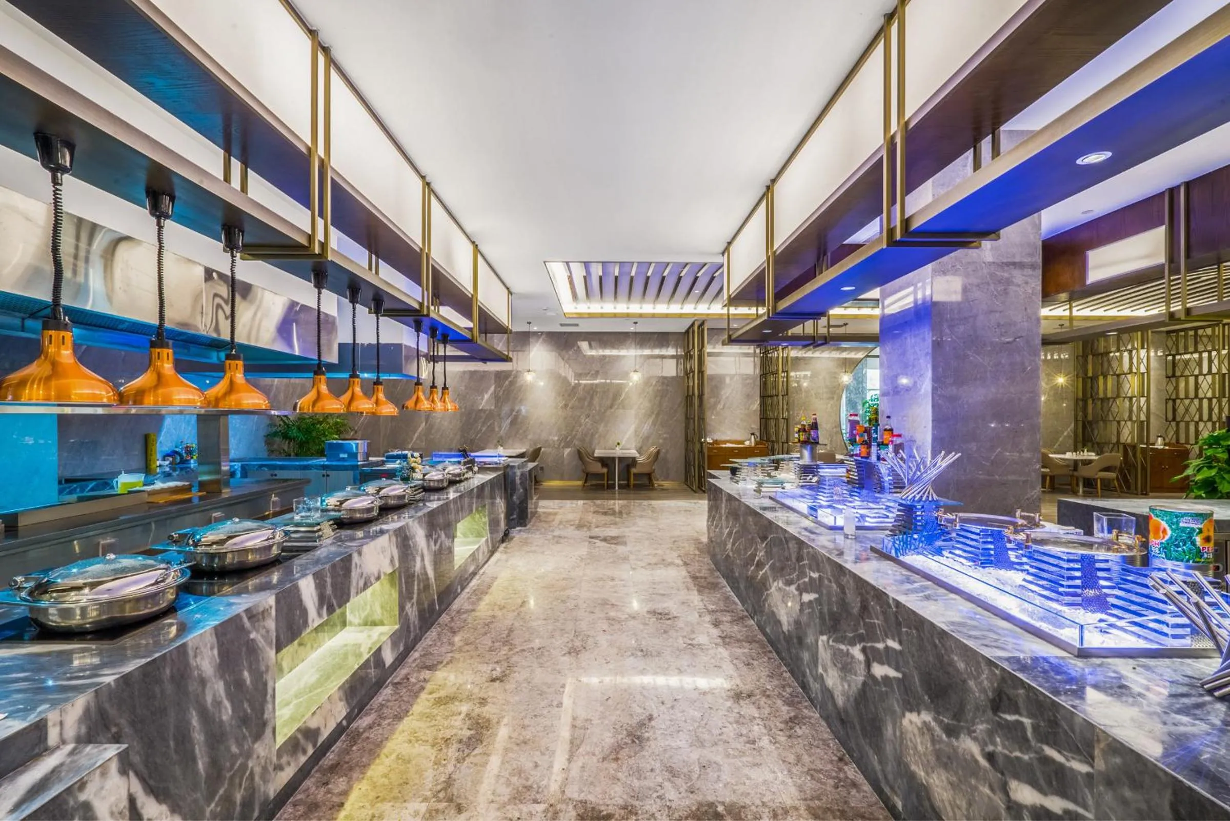 Buffet breakfast in Zhonghao International Hotel