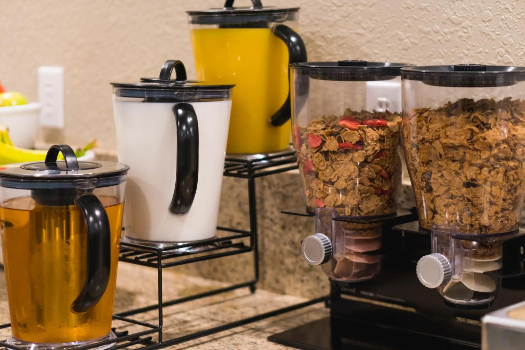 Continental breakfast in Heritage Place Hotel and Suites