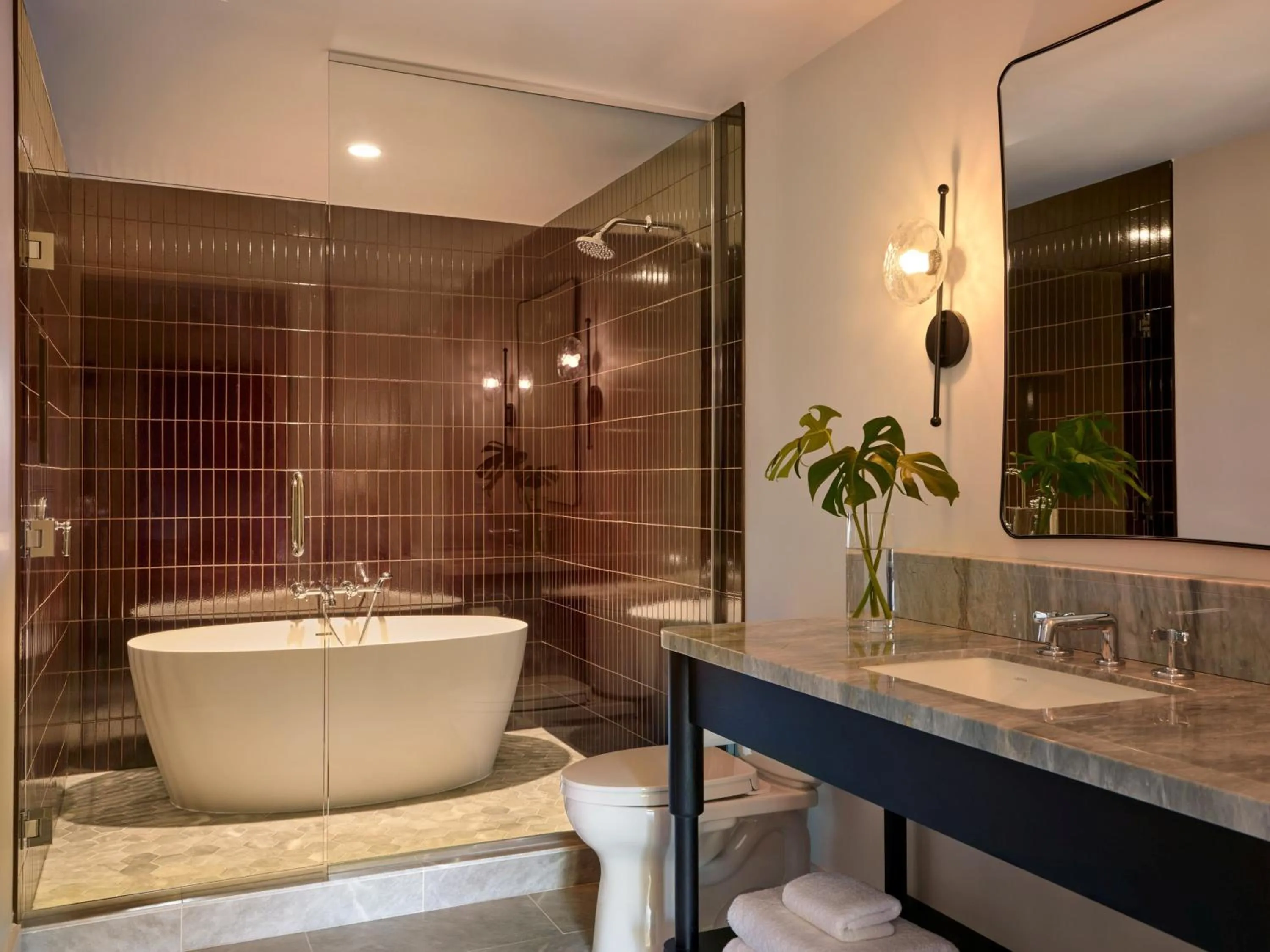 Bathroom in Kimpton Mirador Pacific Grove Monterey by IHG