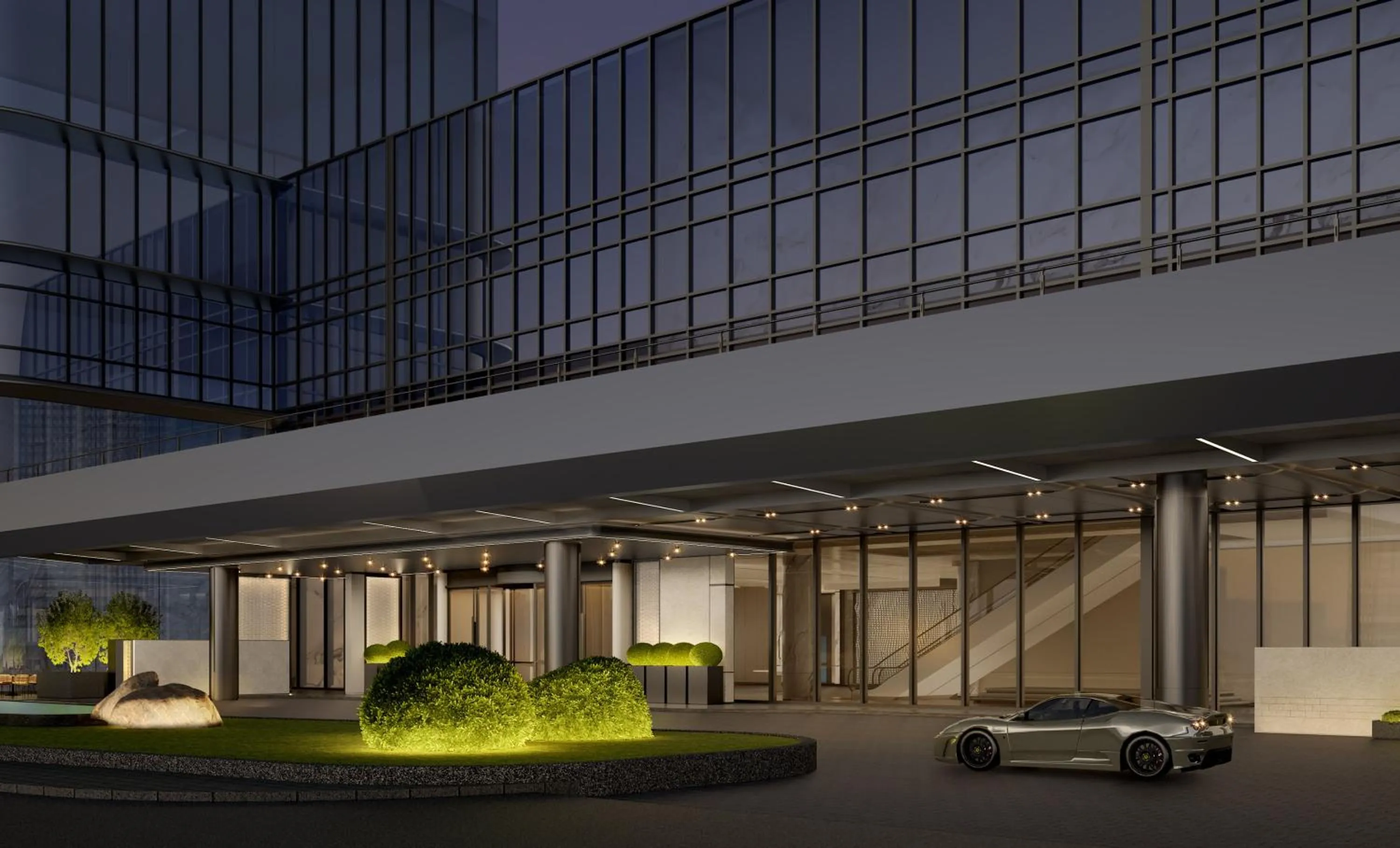 Property building in Crowne Plaza Weihai Binhai by IHG